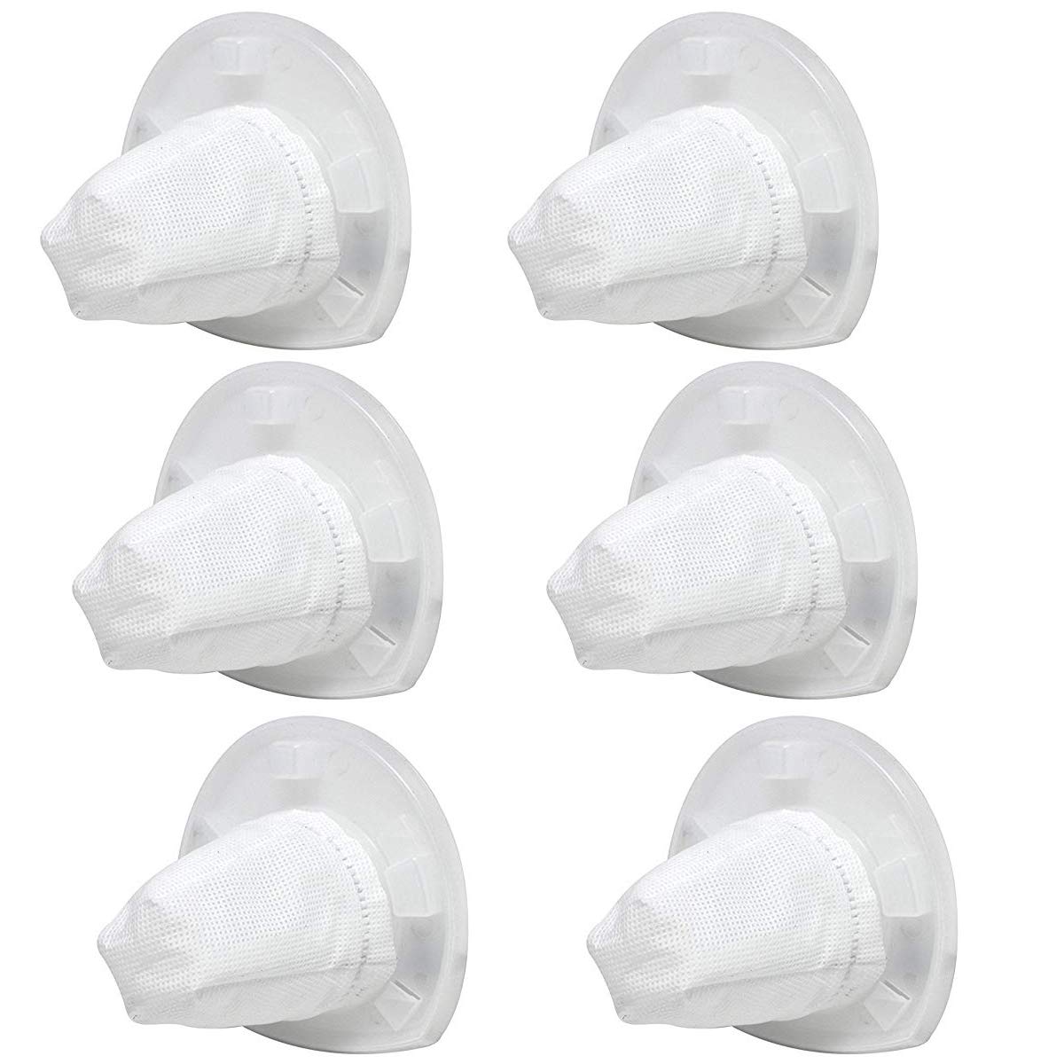 6 Pack Replacement Filter Compatible With Black & Decker Vf110 Dustbuster