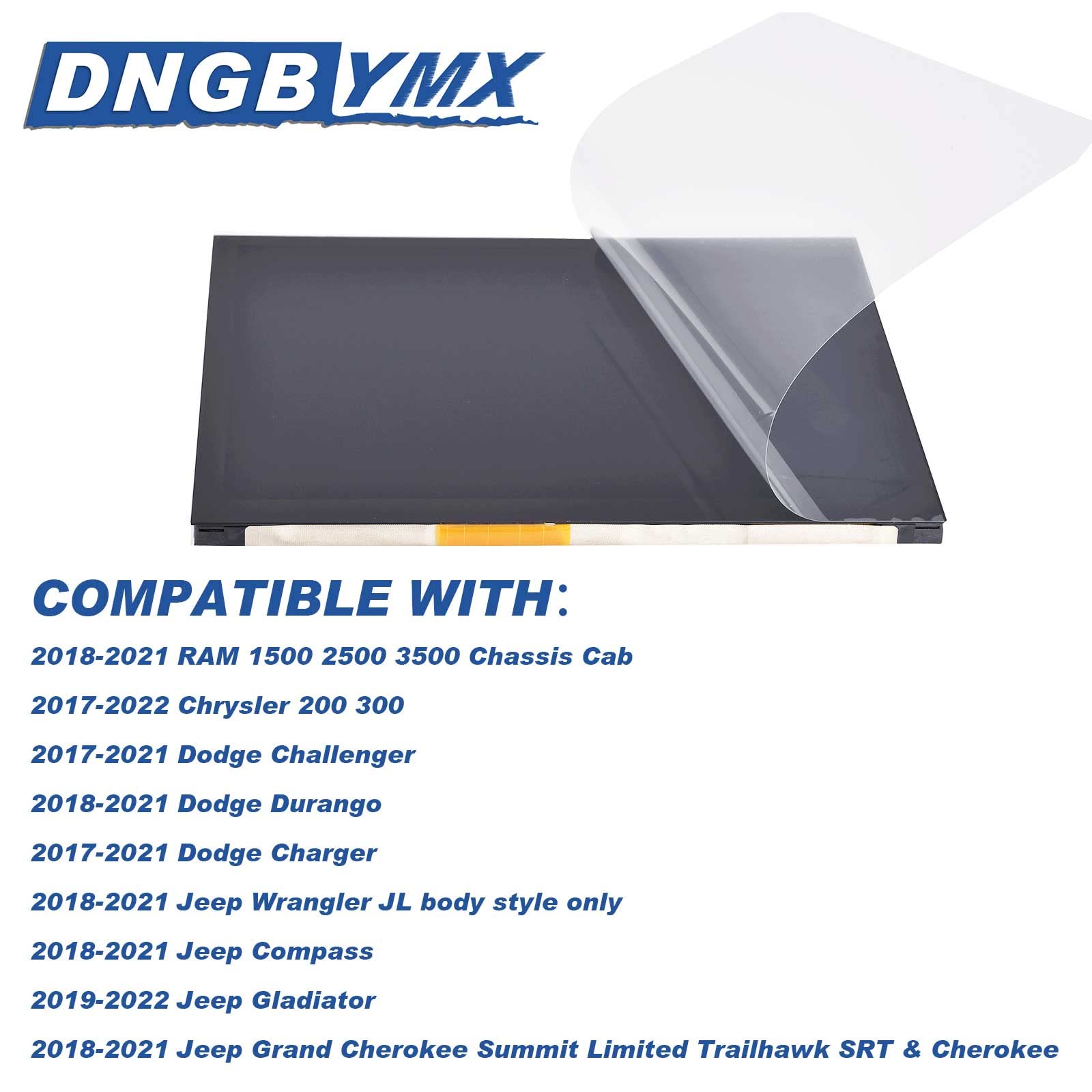 8.4'' Uconnect Touch Screen 4C Uaq Lcd Monitor Radio Navigation Compatible With Dodge Ram Chrysler Gladiator Compass Wrangler Ch