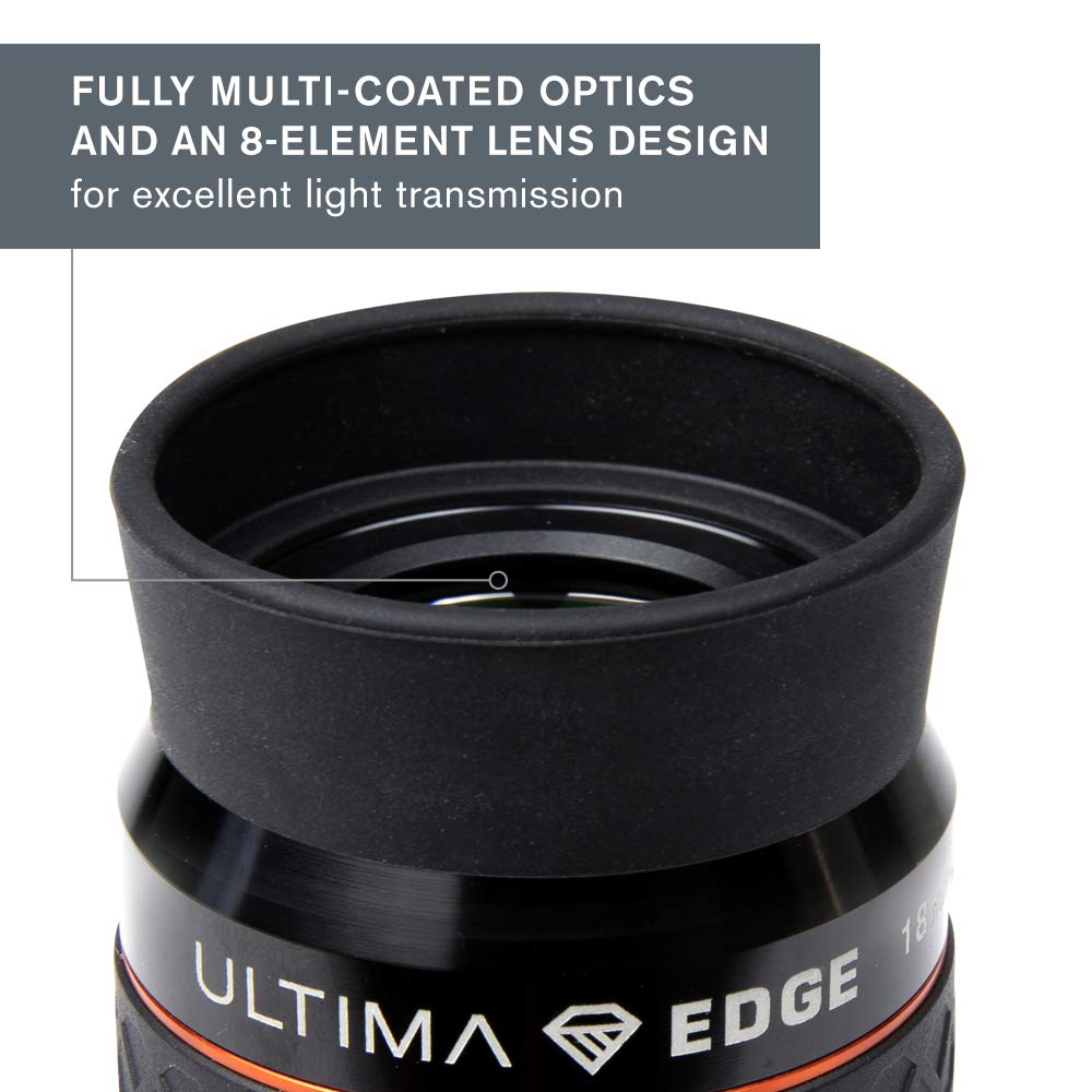 Celestron 18Mm Flat Field Eyepiece   1.25''