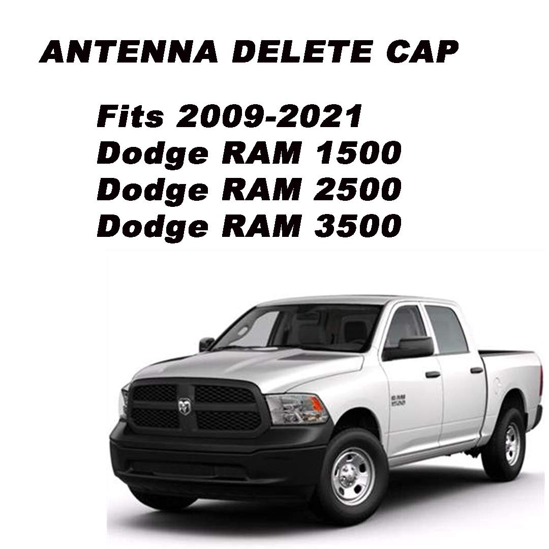 Custom Truck Antenna Delete Cap Kits 2009 2024 Fits For Ram 1500 And Ford F150 Raptor Trucks Antenna Cap Mini Antenna Base Cover