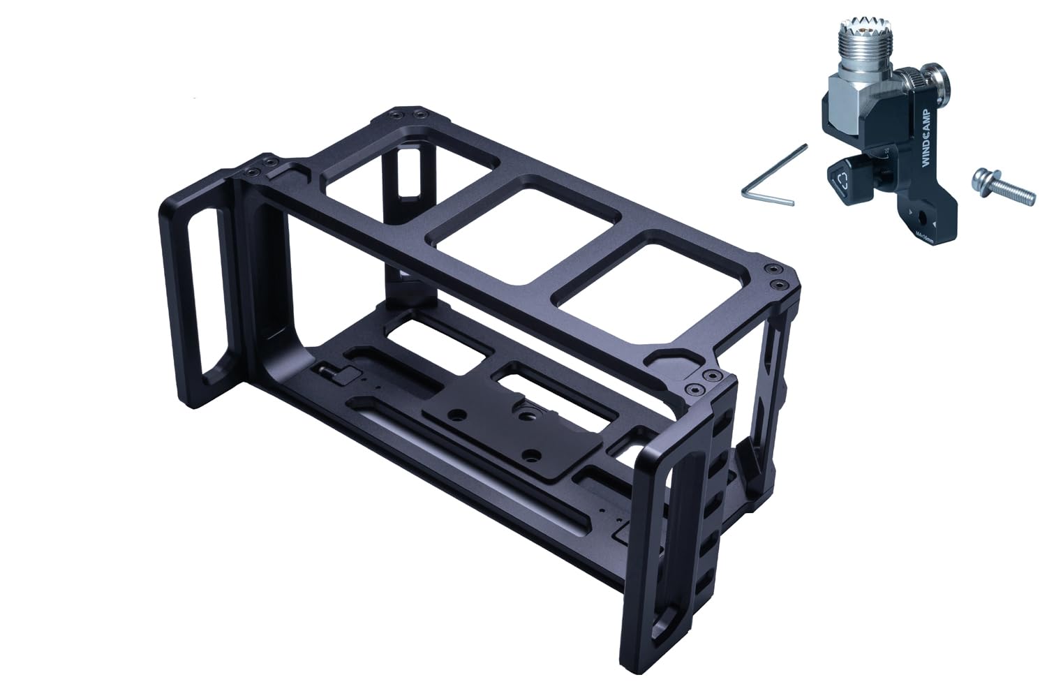 1 Set Windcamp Ark 705 Shield+Rc 2 Quick Release Support For Ic 705 Carry Cage For Ic 705