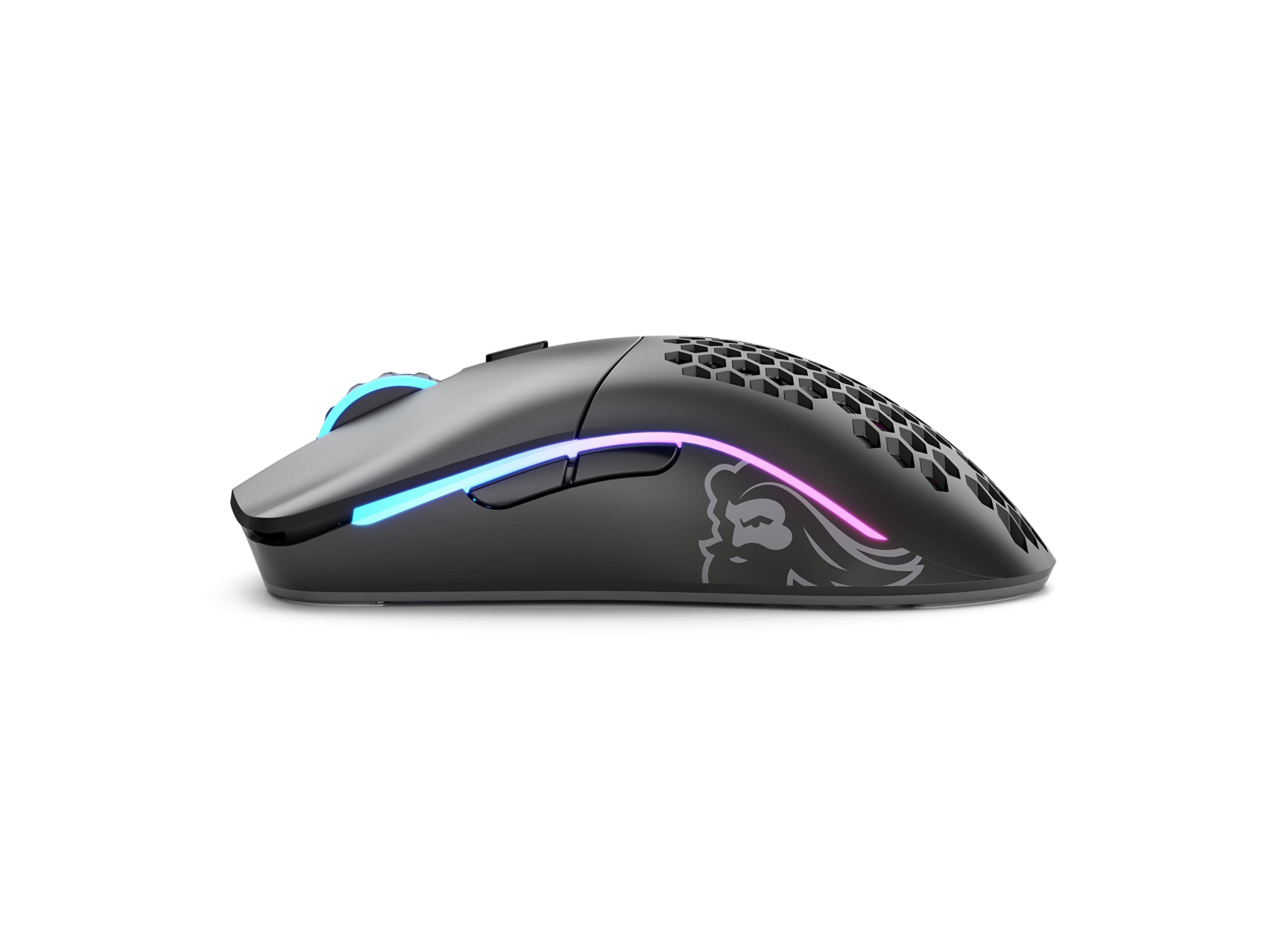 Glorious Model O  (Minus) Wireless Gaming Mouse   65G Superlight Honeycomb Design, Rgb, Ambidextrous, Lag Free 2.4Ghz Wireless,