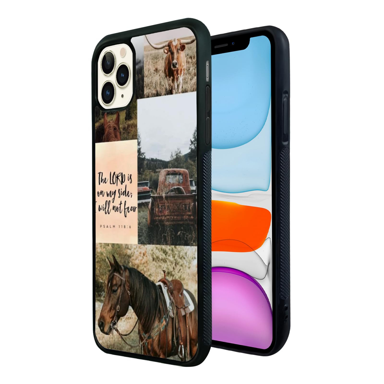 Traday Western Phone Case Compatible With Iphone 11 Pro Horse Phone Case