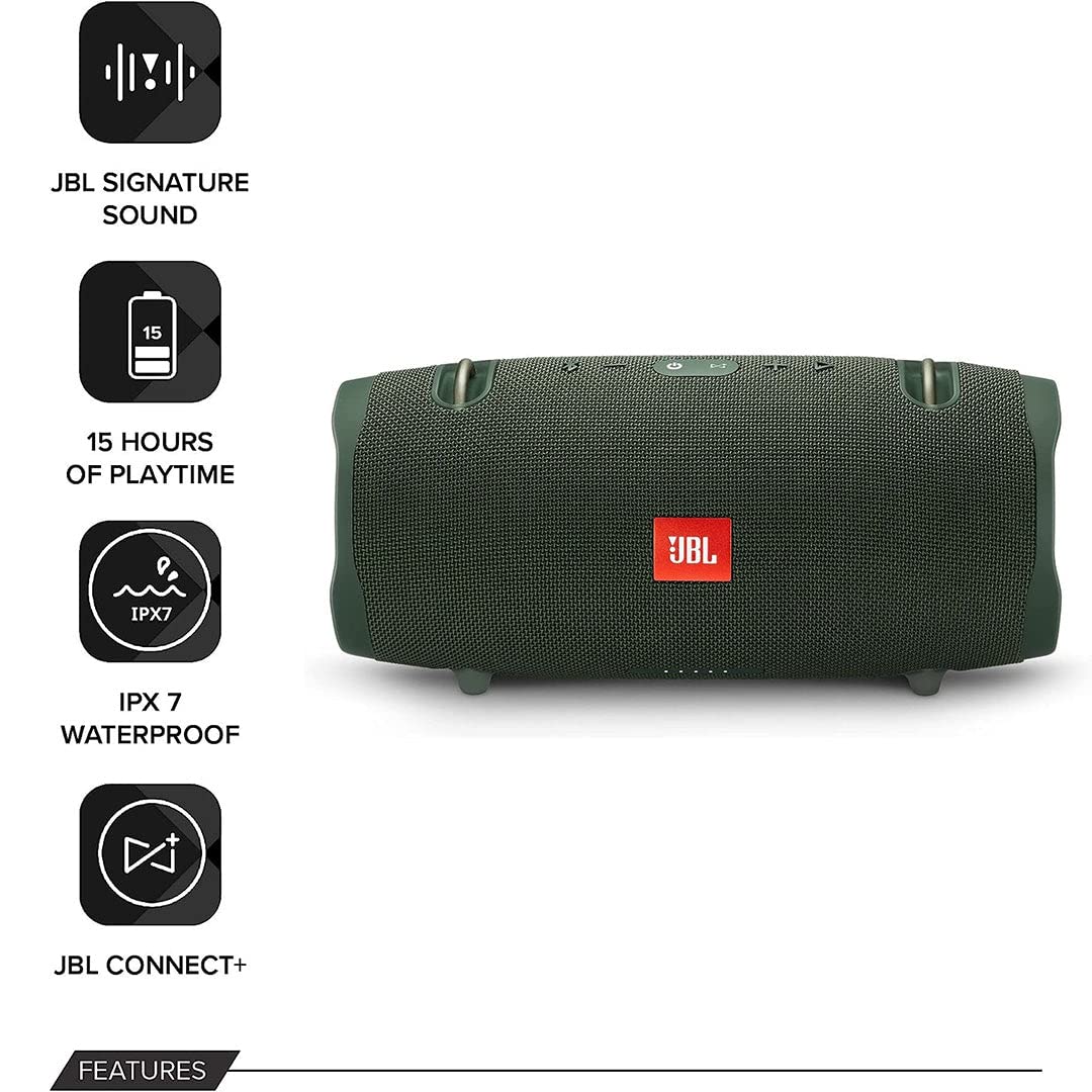 Jbl Xtreme 2 Portable Wireless Bluetooth Speakers   Pair (Green)
