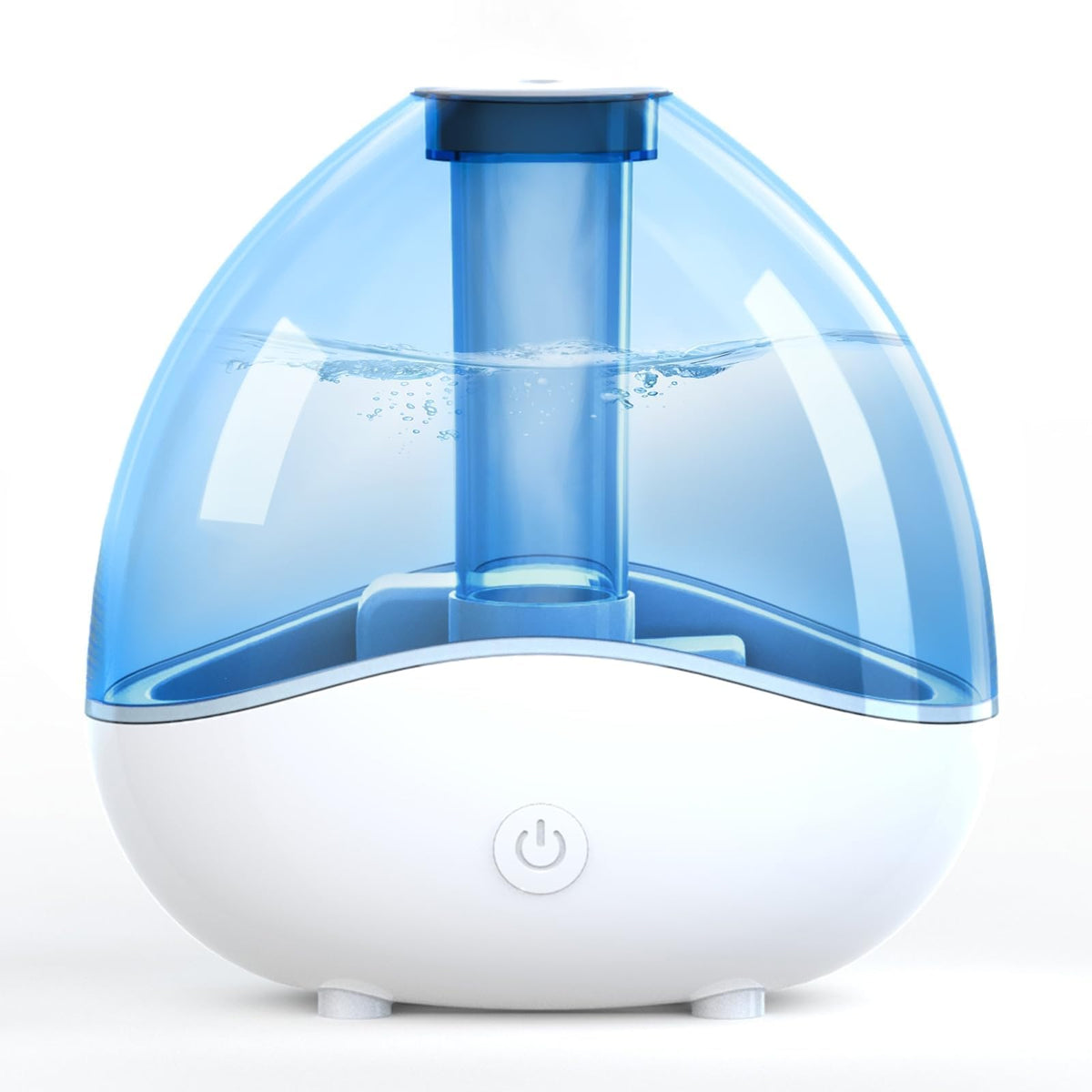 Ultrasonic Cool Mist Humidifier, Quiet Air Humidifiers For Bedroom, Desk Humidifiers With Removable 1.5L Water Tank & Night Ligh