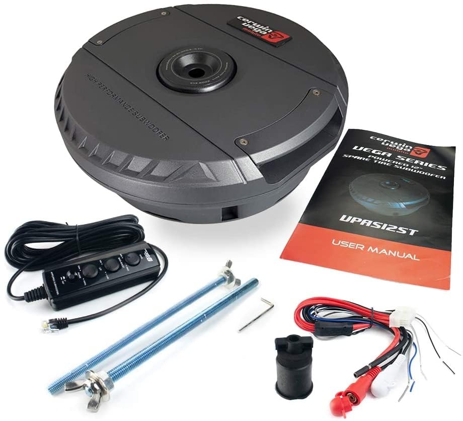 Cerwin Vega Active Powered Subwoofer Enclosures & Passive Spare Tire Application   Multi Collection (Vpas12St Spare Tire Subwoof