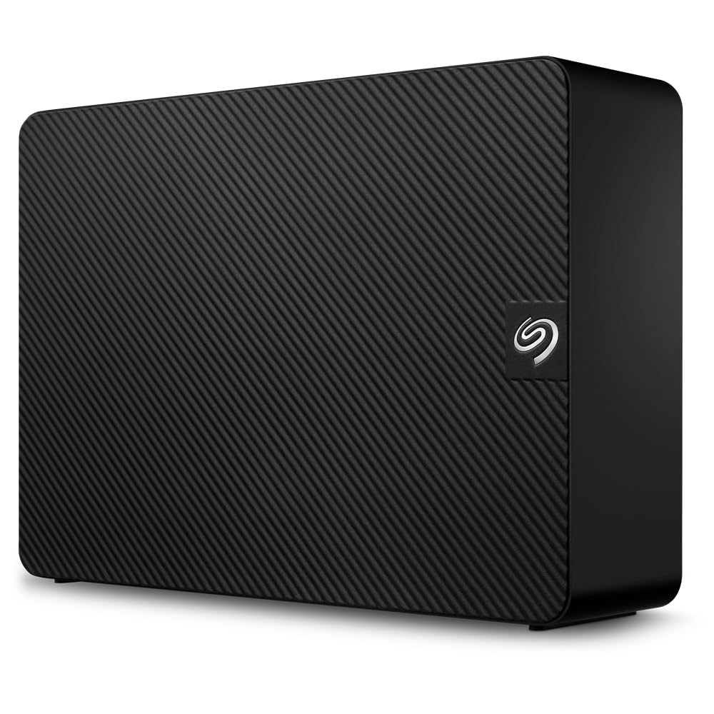Seagate Expansion 10TB External Hard Drive HDD   USB 3.0, with Rescue Data Recovery Services (STKP10000400), 7' x 1.6' x 4.9'