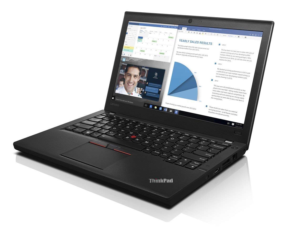Lenovo Thinkpad X260 Business Laptop,12.5 Ips Anti-Glare Fhd, Intel Core I7-6600U, 256Gb Ssd, Windows 10 Pro
