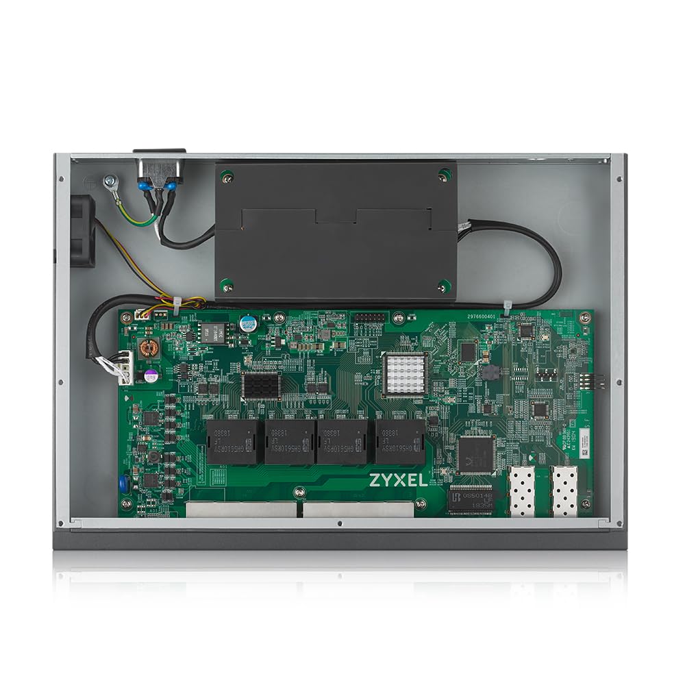 Zyxel 16 Port Gigabit Smart Managed Poe+ Switch With 250 Watt Budget And 2 Gigabit Combo Ports With Nebula Cloud Managment Long