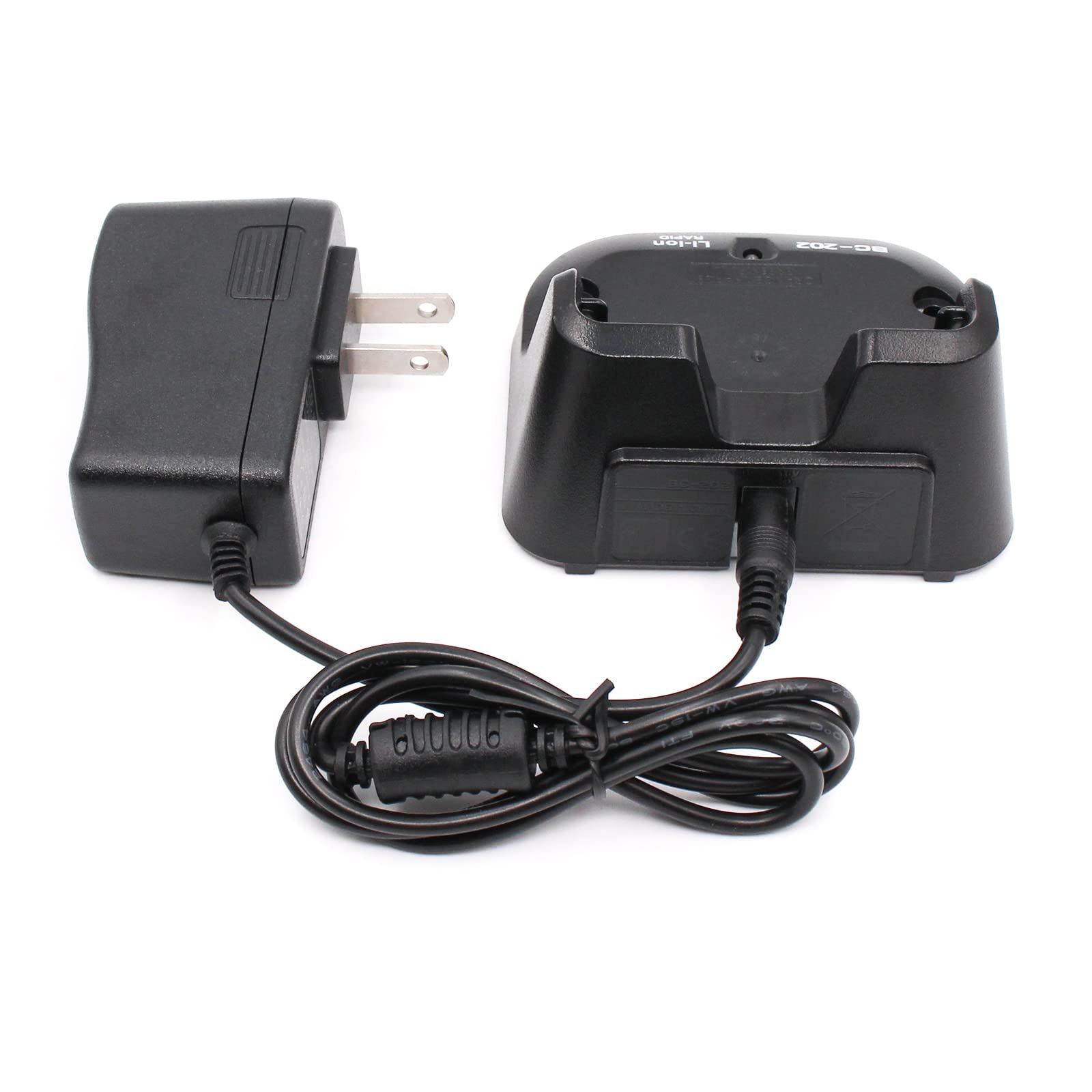 Replace Bc 202 Rapid Charger Compatible For Icom Id 31A Id 31E Id 51A Id 51E Id 52A Id 52E Radio Icom Bp 307 Bp 272 Bp 272Li Bp