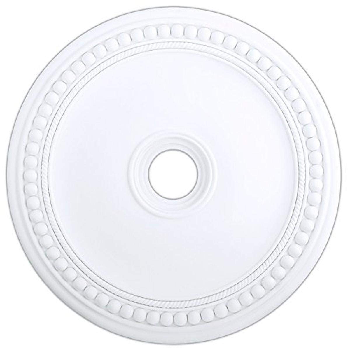 Livex Lighting 82076 03 Wingate Ceiling Medallion, White