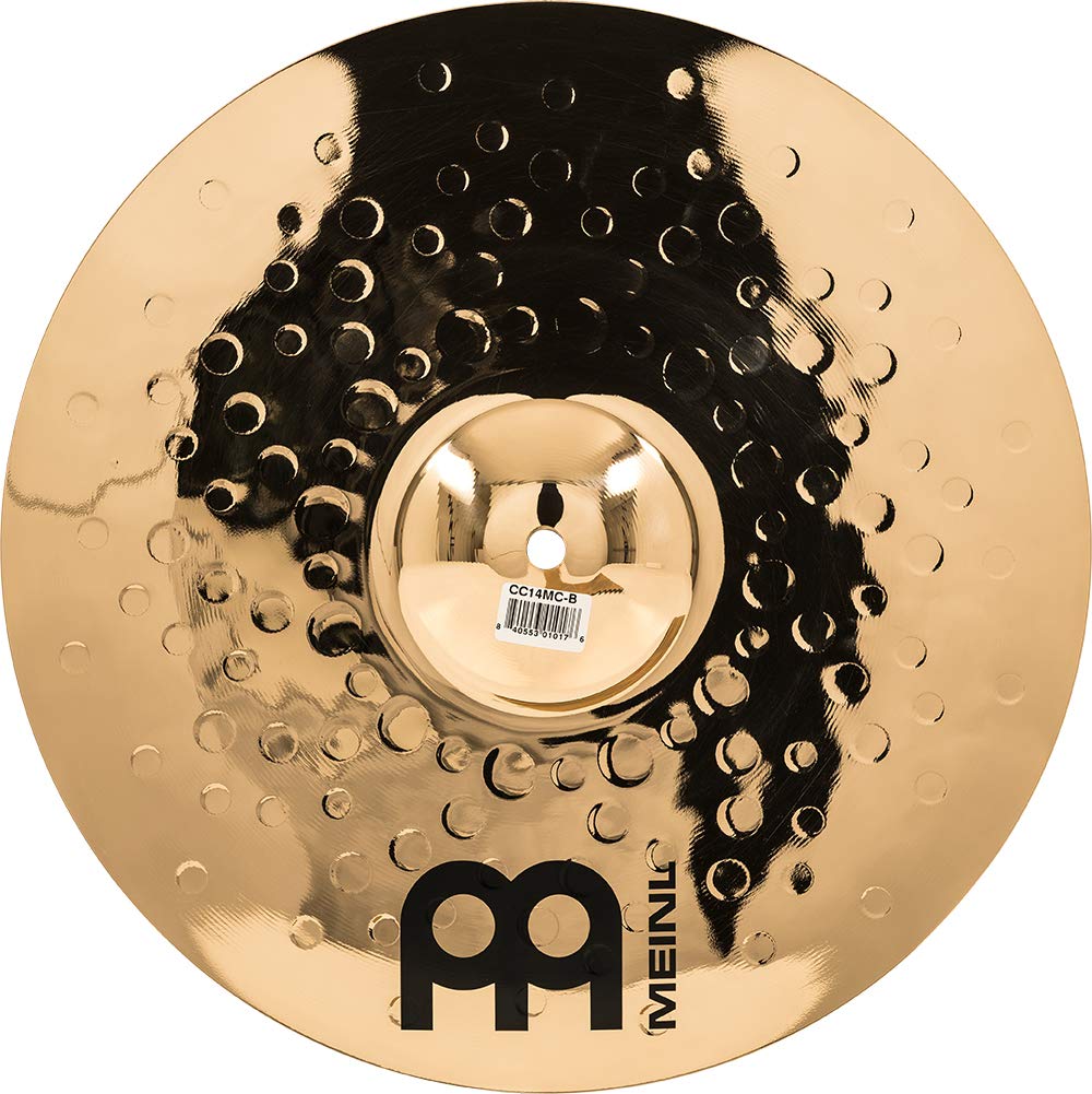 Meinl 14'' Medium Crash Cymbal   Classics Custom Brilliant   Made In Germany, 2 Year Warranty (Cc14Mc B)