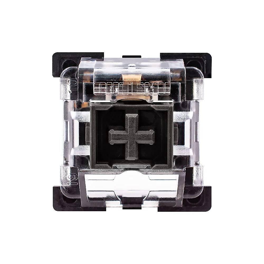 Outemu (Gaote) Black Switches - 20 Pack -3 Pin Diy Replaceable Linear Heavy 60G Force Key Switches Replacement Switches Or Mecha