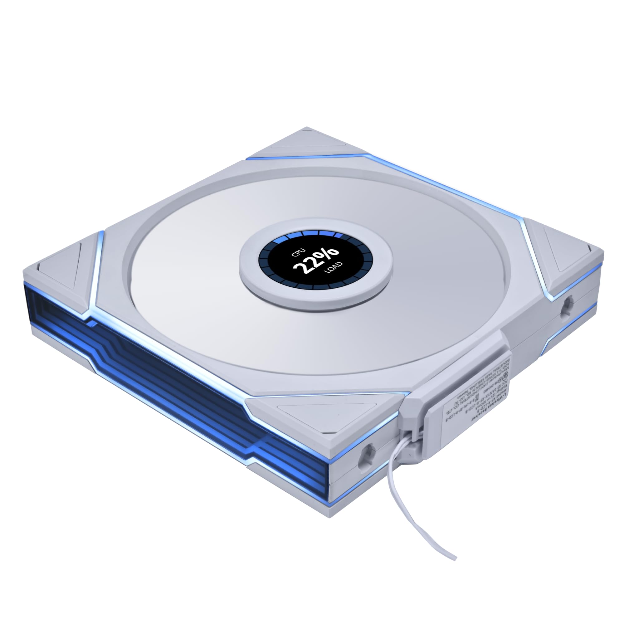 Lian Li UNI Fan TL LCD Wireless 140-Single Pack-2.4 GHz Wireless Signal 140MM ARGB Fan-Infinity Mirror-Daisy-Chain -Customizable