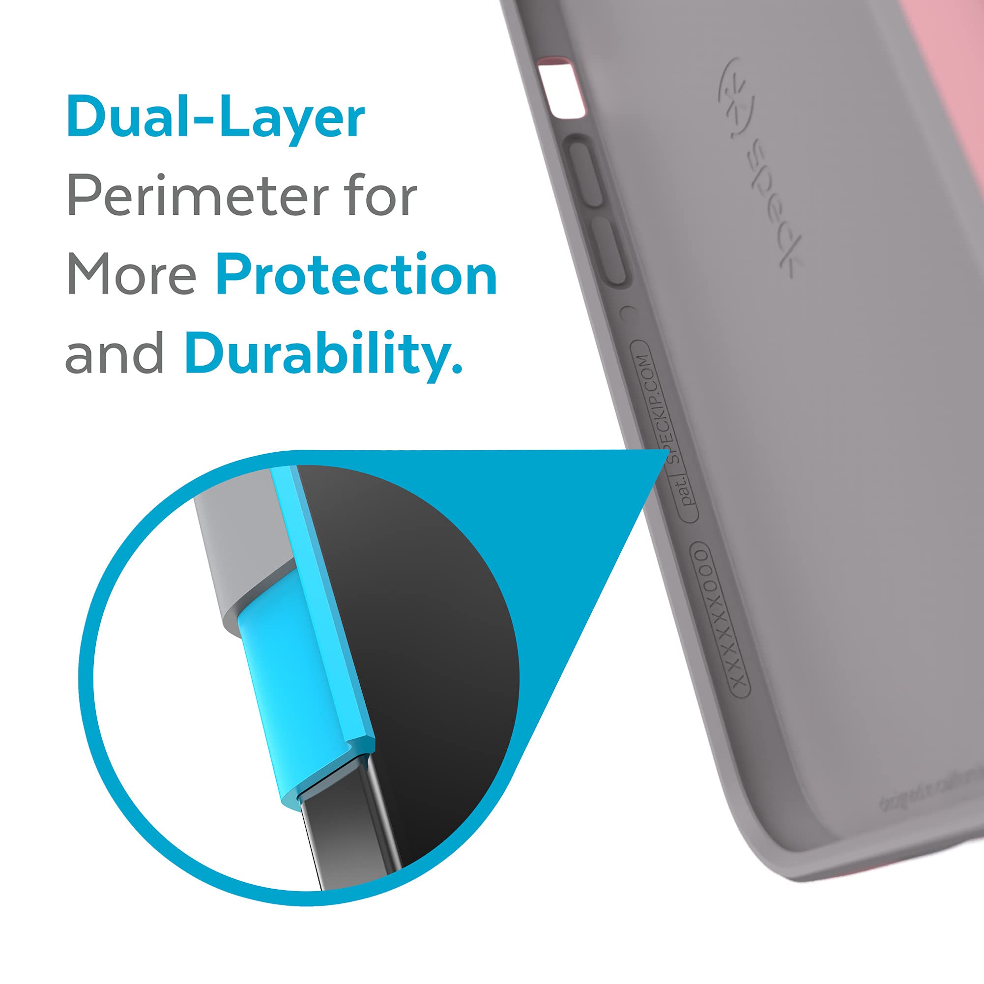 Speck Magsafe Case For Iphone 13 - Drop & Camera Protection, Soft-Touch Secure Grip, Wireless Charging Compatible, Fits All 6.1