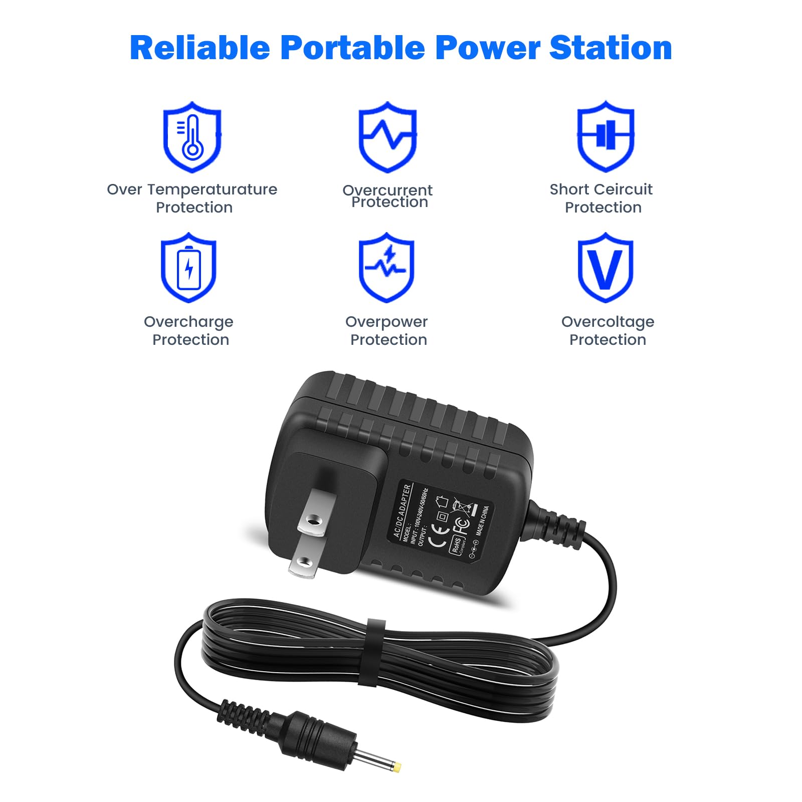 2.3V Charger For Braun Bt3000 Bt3020 Bt3021 Bt3022 Bt3221 Bt3222 Bt3240 Mg3010 Mgk3020 Mgk3021 Mgk3025 Mgk3210 Mgk3220 Mgk 3221