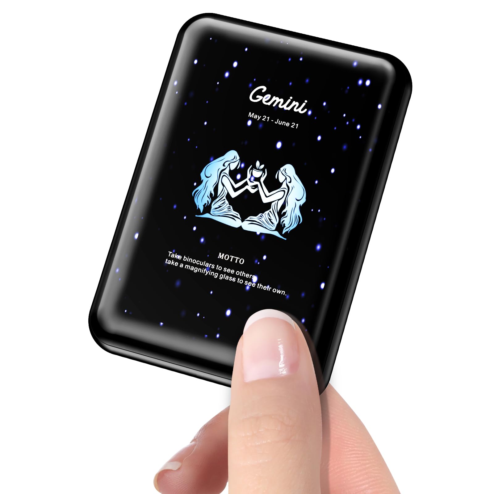 TXQX Mini Power Bank 10000mAh,Small Portable Charger USB C in/Output 22.5W Fast Charging,Best Gift for Various Festivals - Const