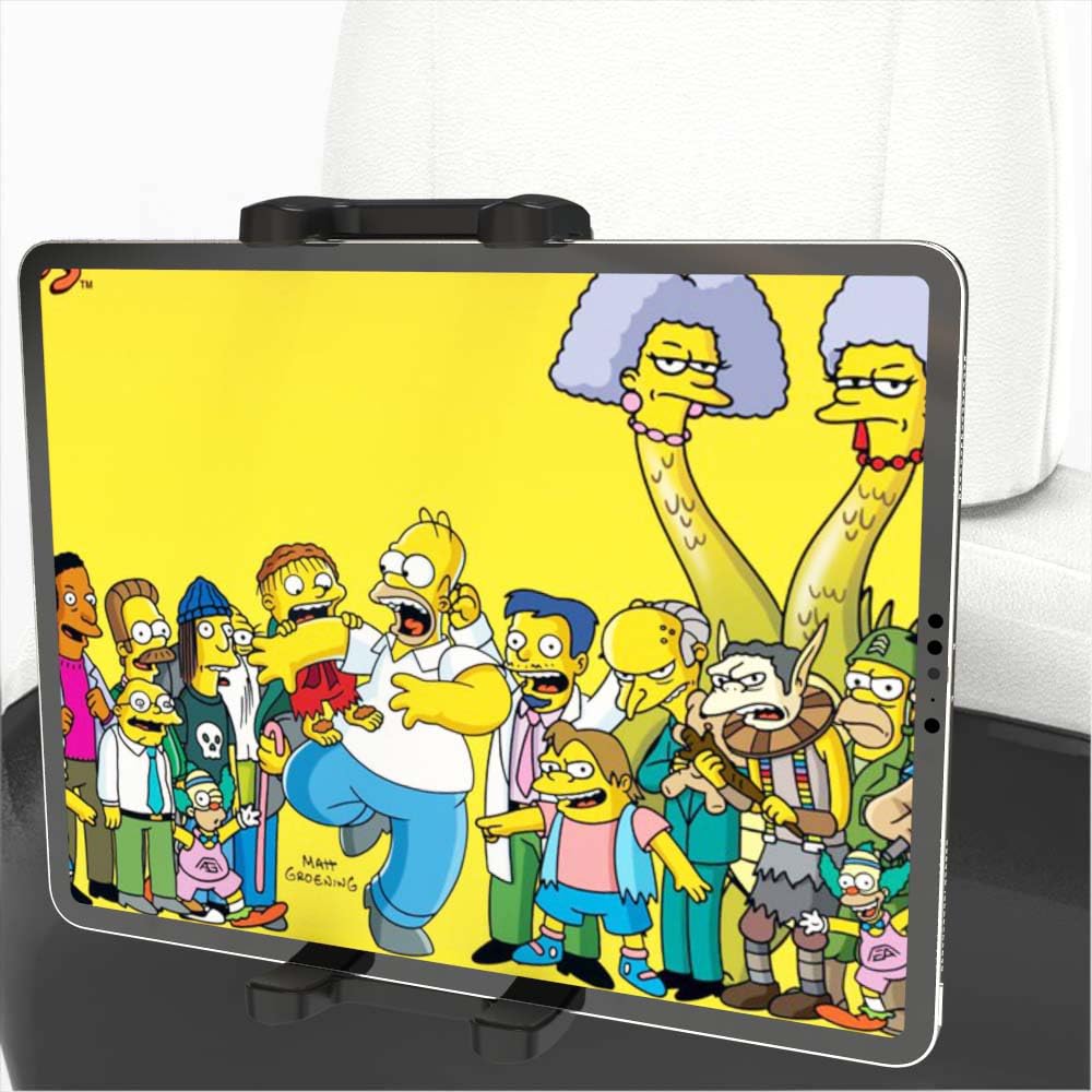 Cuxwill Tesla Headrest Mount Tablet Holder For 4-13'' Ipad & Phone, Car Back Seat Holder For Tesla Model Y Model 3, Car Mount Wi