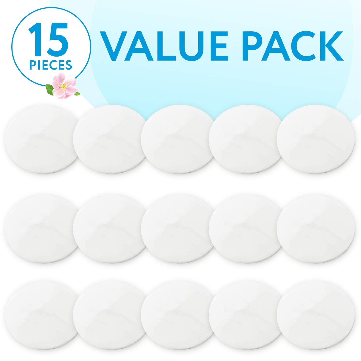 Impresa 15 Pack Replacement Steam Mop Scent Discs For Bissell  Powerfresh  And Symphony  Series, Including 1940, 1806 And 1132 M