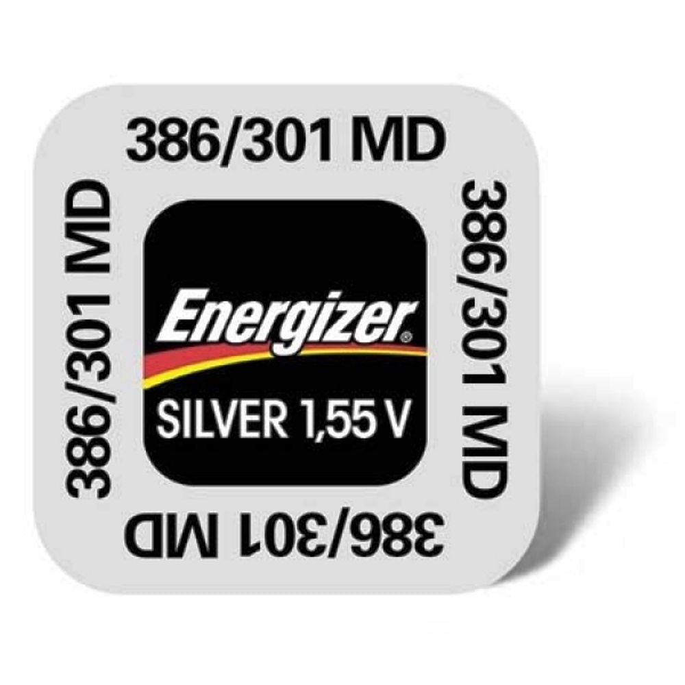 Energizer 386 301 Silver Oxide Sr43Sw, Sr43W, Sr43 1Pc (Each)