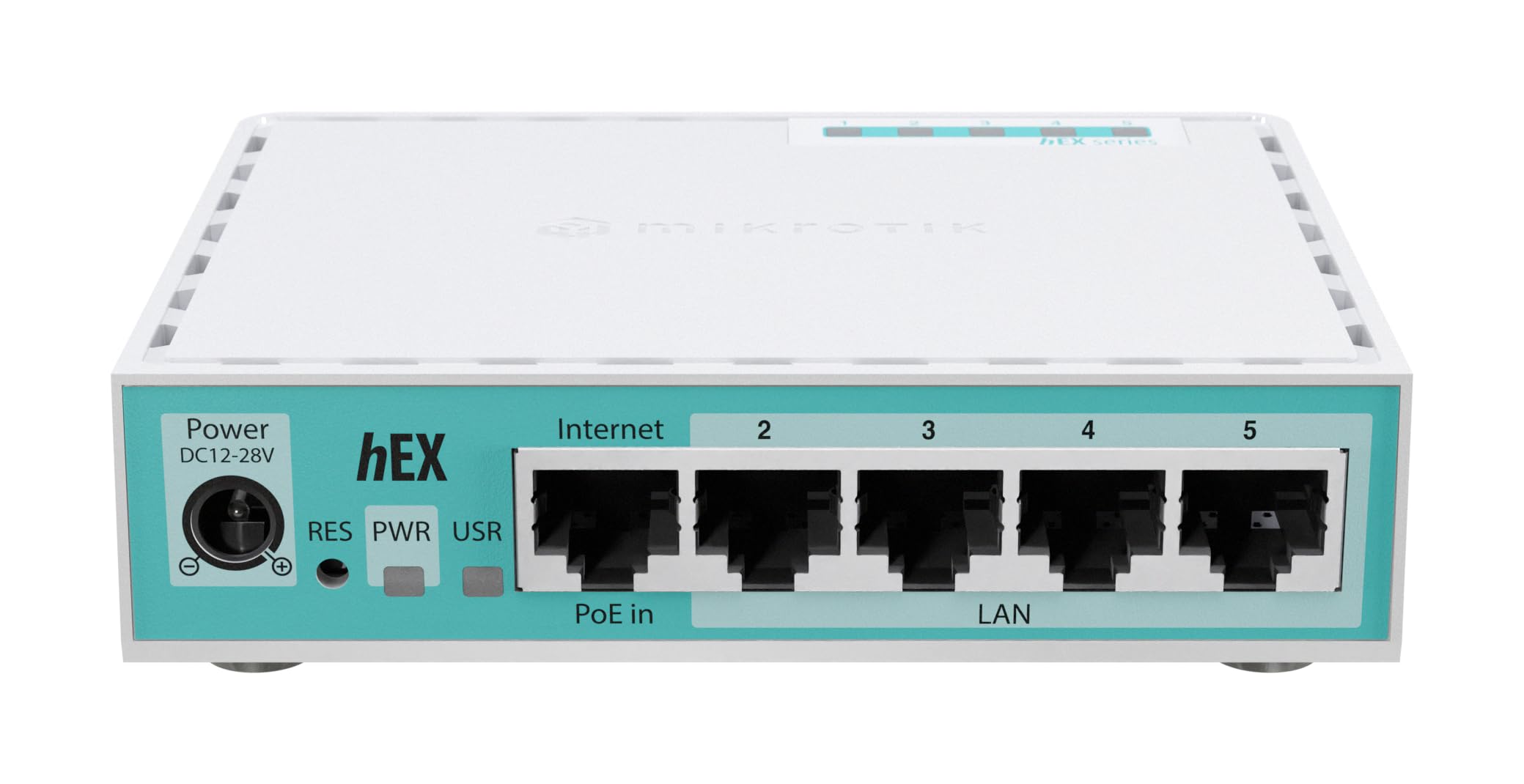 Mikrotik   Hex 5 Port Gigabit 512Mb Ram Router (E50Ug)
