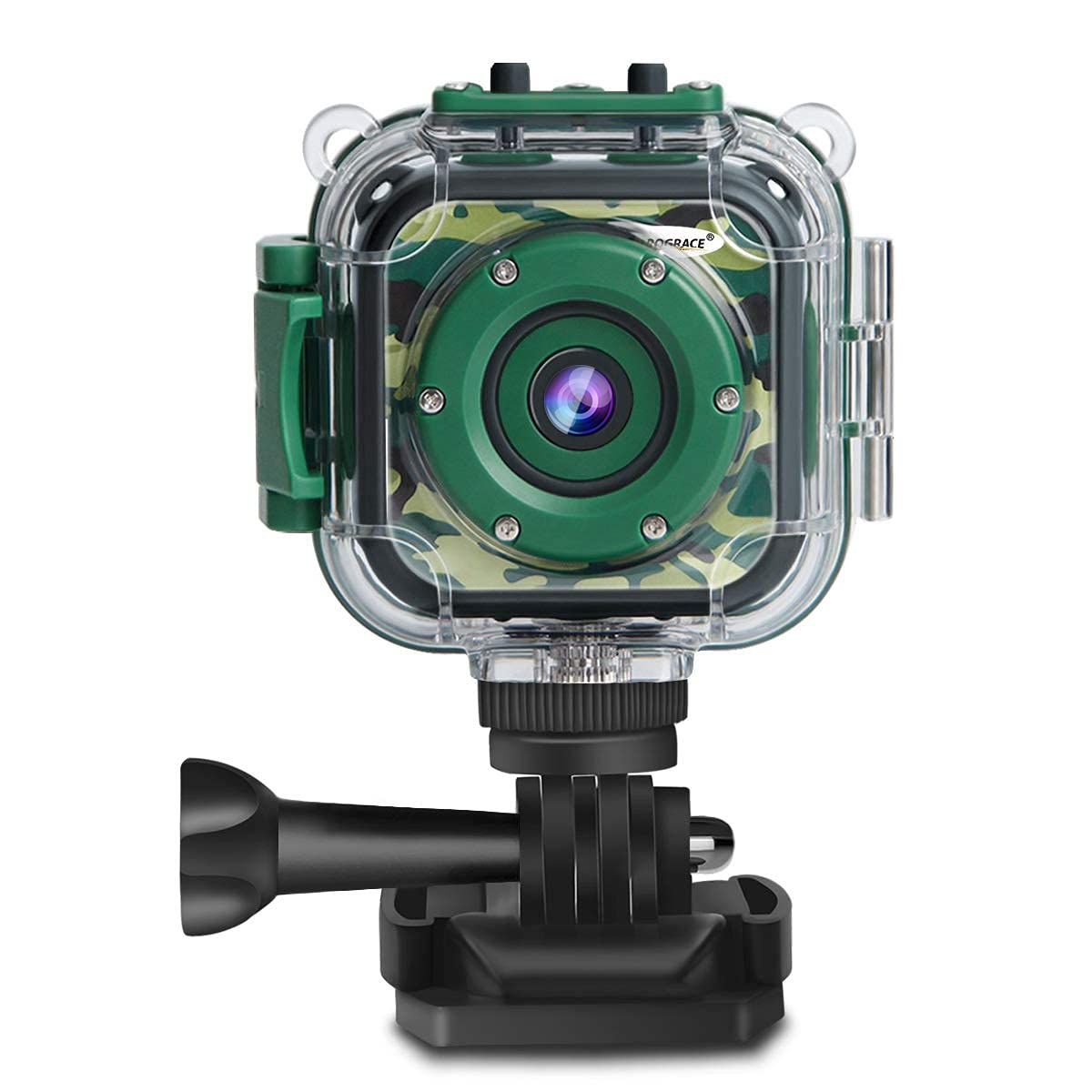 Prograce Waterproof Camera For Kids   Children Digital Video Camera Underwater Camera 1080P Toddler Sports Camera For Boys Birth