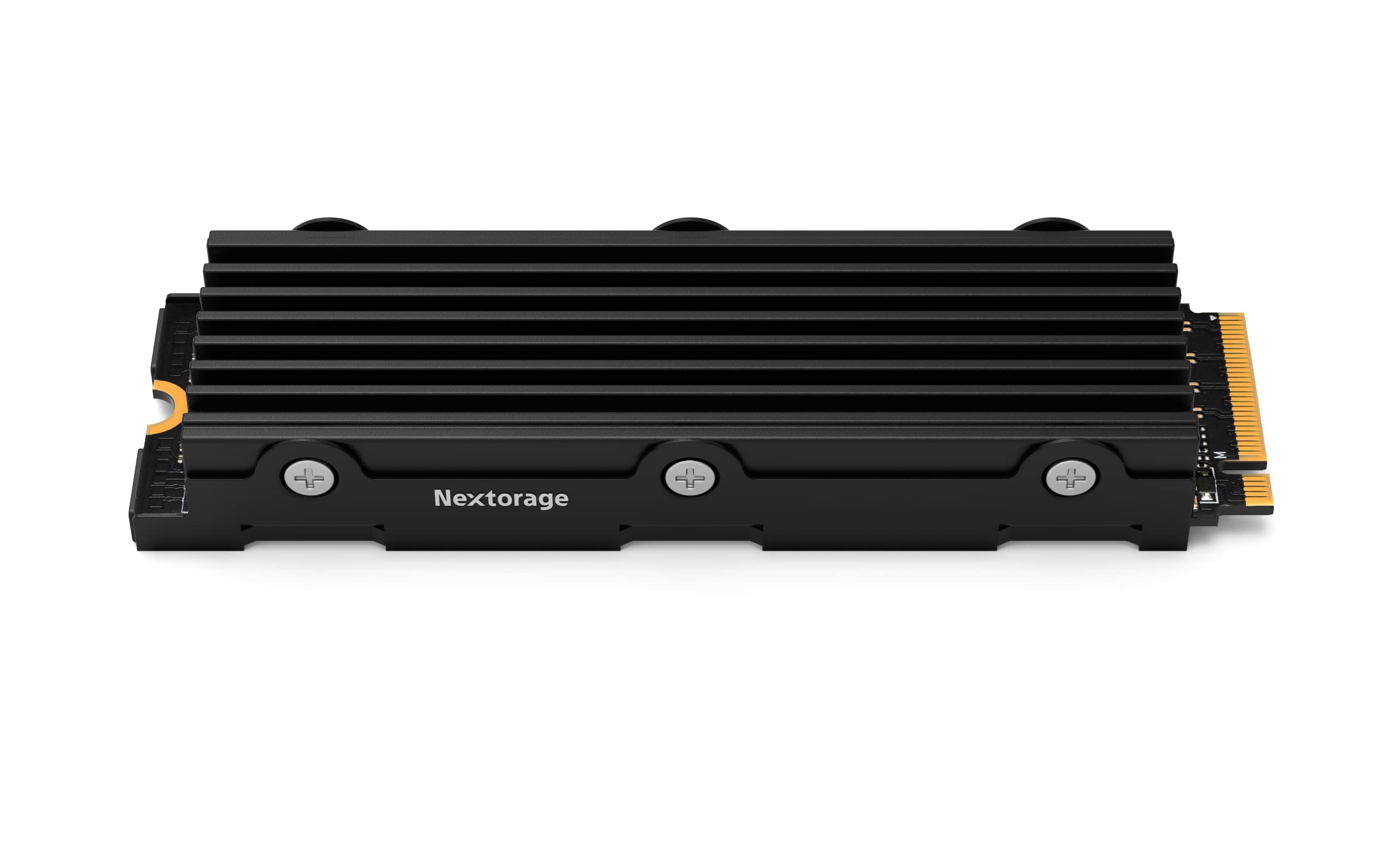 Nextorage Japan 2Tb Internal Ssd Compatible With Ps5 Console And Pc M.2 2280 With Heatsink Pcie Gen4.0 Nvme Nem Pab2Tb Dram Less