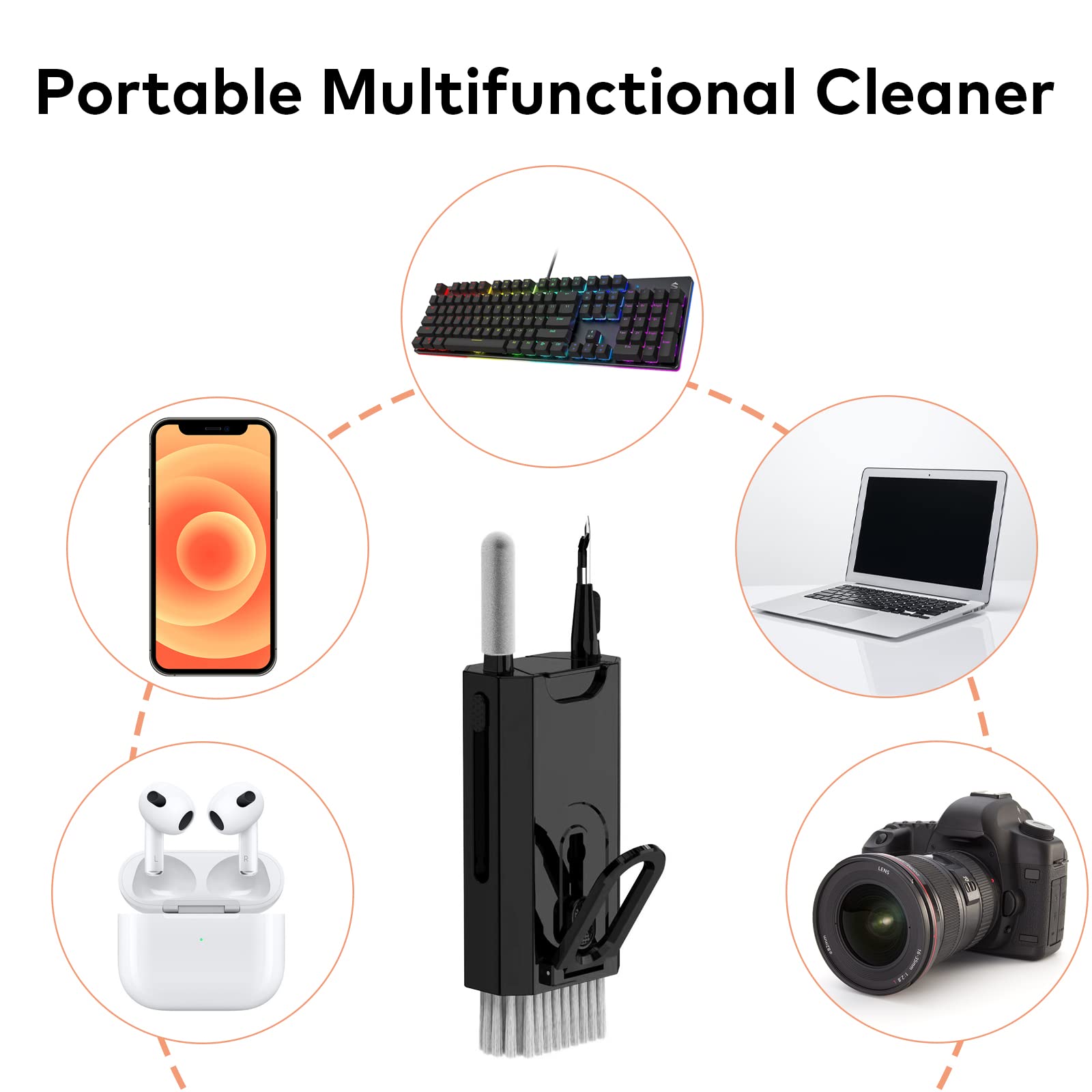 8 In 1 Electronic Cleaning Kit   Keyboard Cleaner, Keyboard Cleaning Kit, Laptop Cleaner, Laptop Cleaning Kit, Electronic Cleane