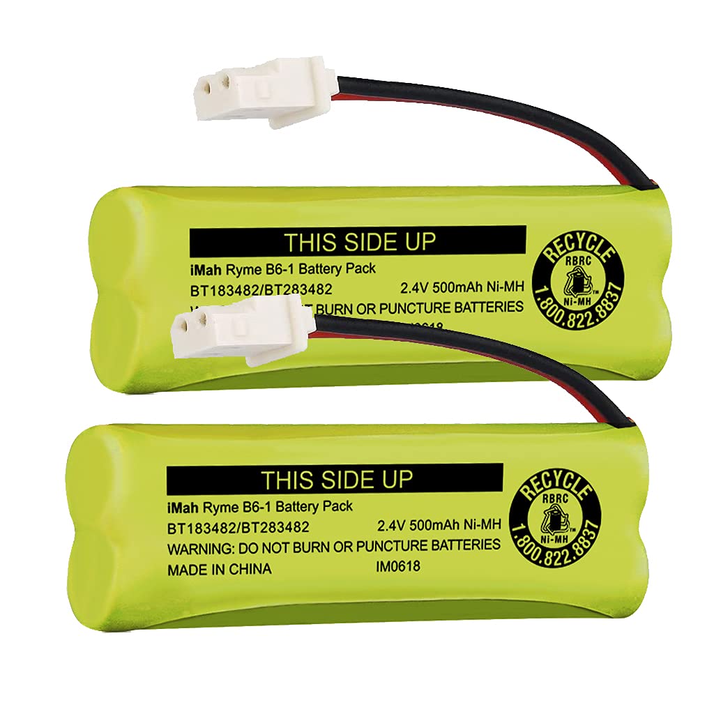 Imah Bt183482/Bt283482 Phone Battery For Vtech Ds6401 Ds6421 Ds6422 Ds6472 Ls6405 Ls6425 Ls6426 Ls6475 Ls6476 89 1348 01 00 Cord