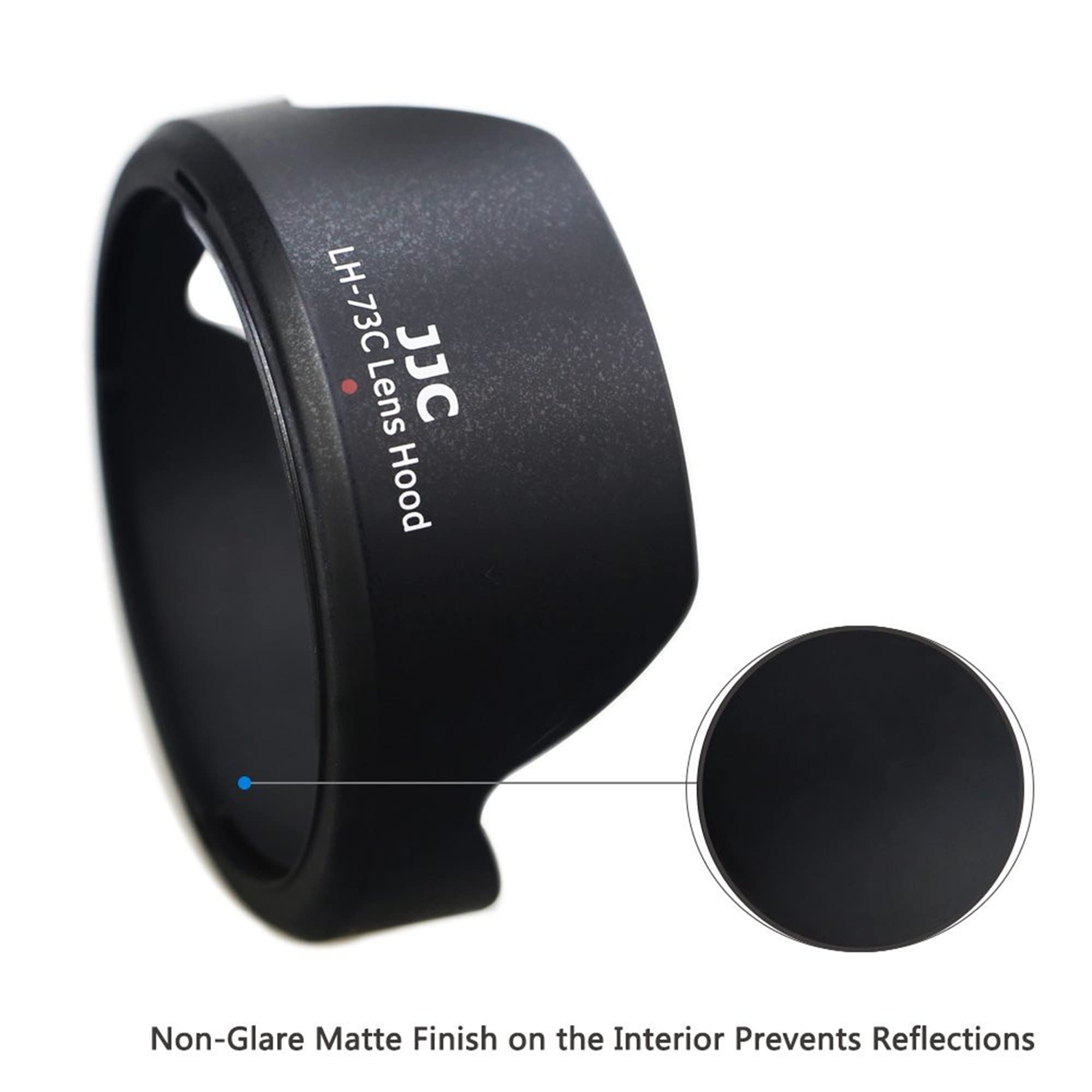 Jjc Reversible Lens Hood Shade Protector For Canon Ef S 10 18Mm F/4.5 5.6 Is Stm Lens On Camera Rebel T7I T8I T7 T6S T6I T5I T5