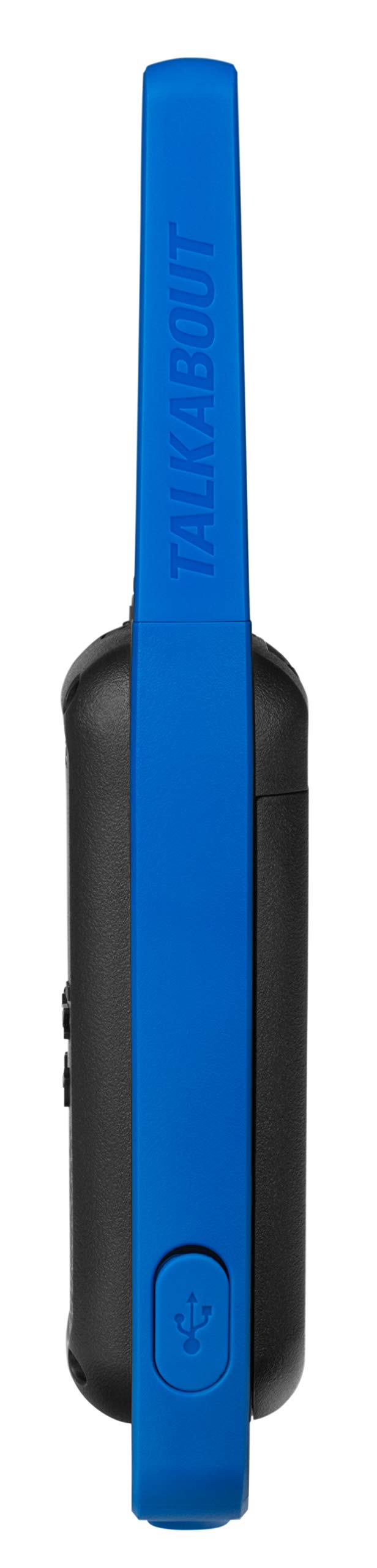 Motorola Talkabout T800 Two Way Radios, 2 Pack, Black/Blue