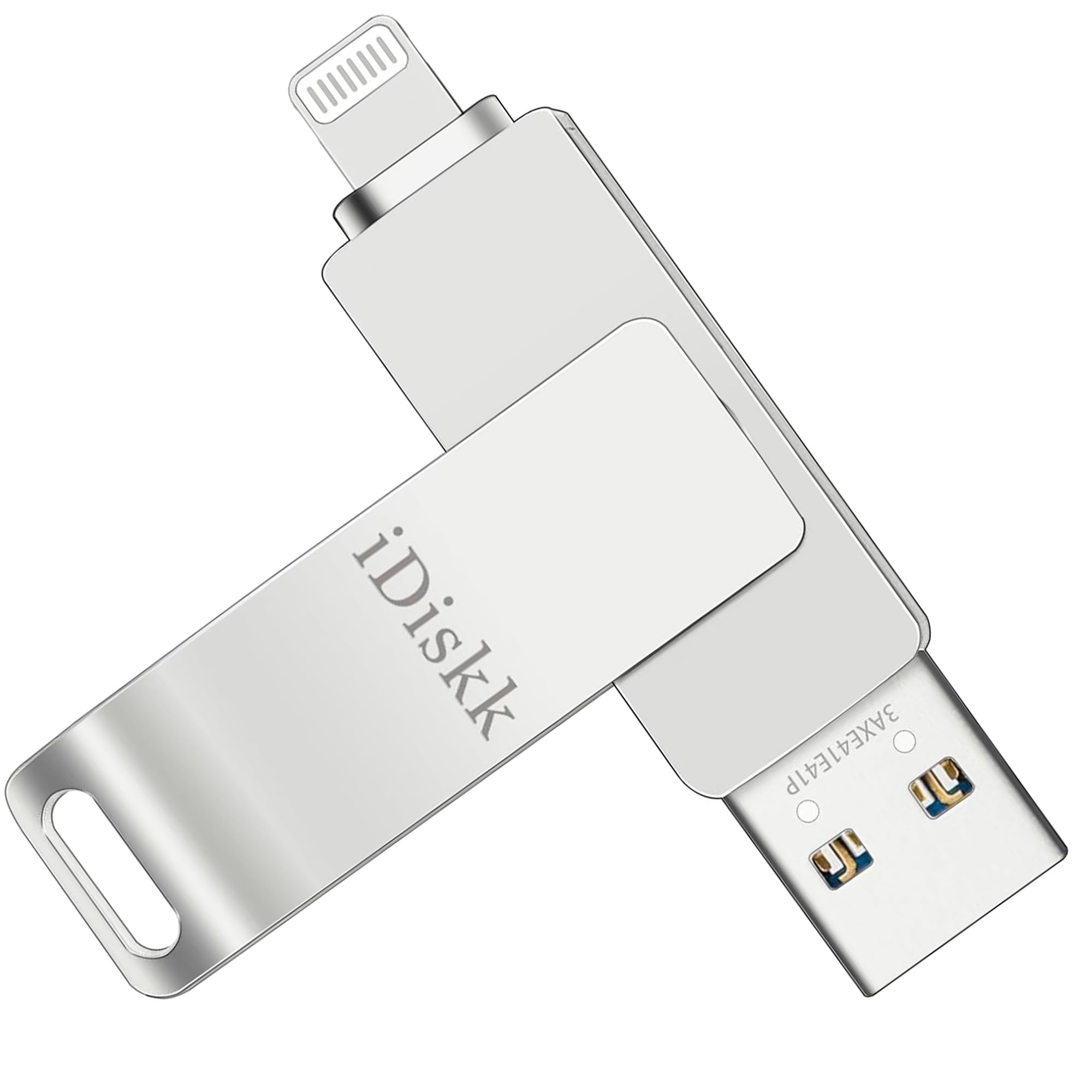App Le Mfi Certified 128Gb Idiskk Iphone Flash Drive,For Photos And Videos,Photo Stick, Ipad Flashdrive,Iphone Usb Storage, Ipad Iphone Photo Storage Stick,For Mac,Ipad,Pc Thumb Drive Auto Backup