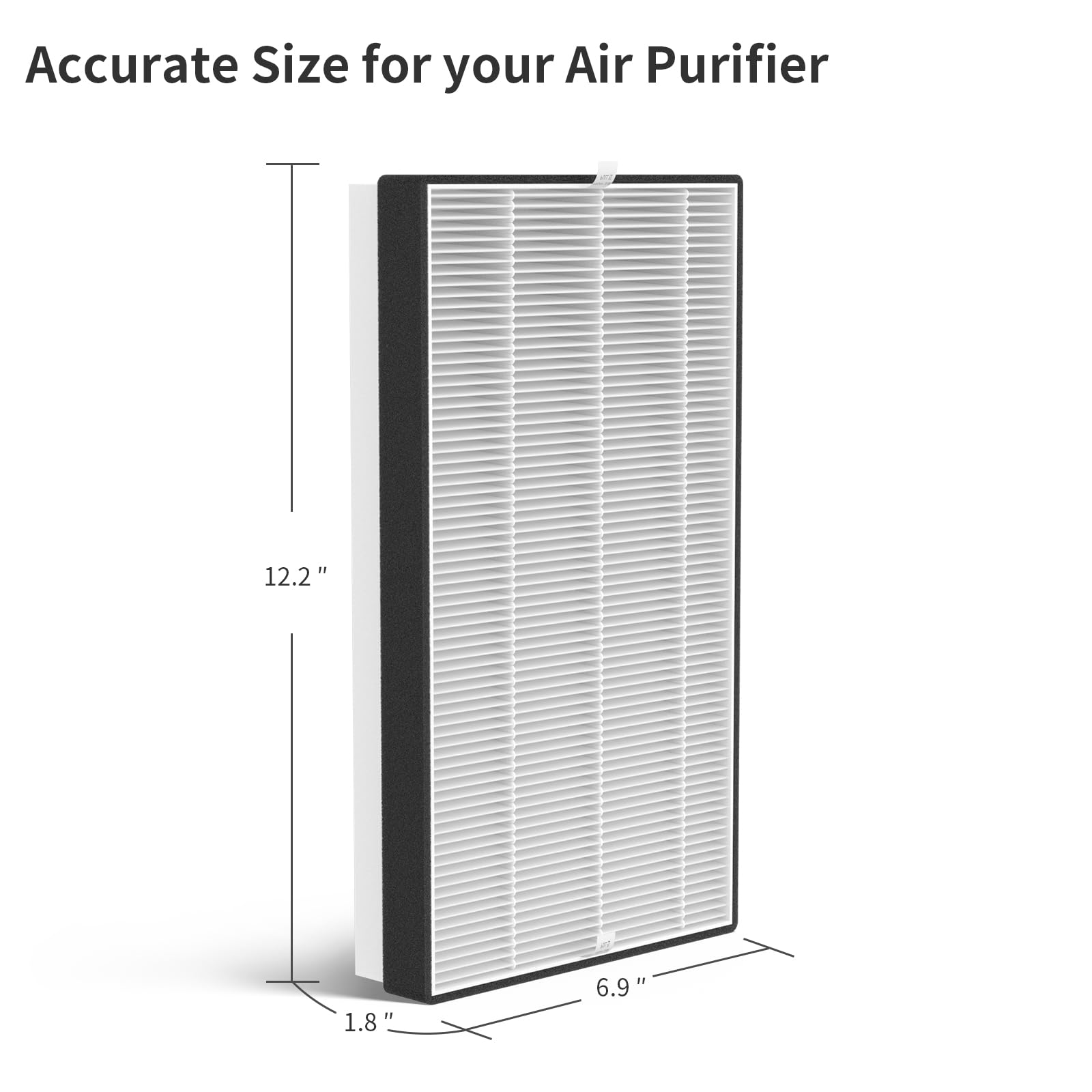 Xbww F1 Replacement Filter Compatible With 3M Filtrete Fap C01 F1, Fap T02 F1, Fap C01Ba G1, Fap T02Wa G1, Fap St02W And Fap St0