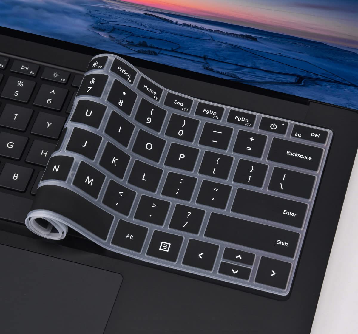 Keyboard Cover For Microsoft Surface Laptop 6/Surface Laptop 5/Surface Laptop 4/Surface Laptop 3 13.5'' & 15'', Surface Book 3 1