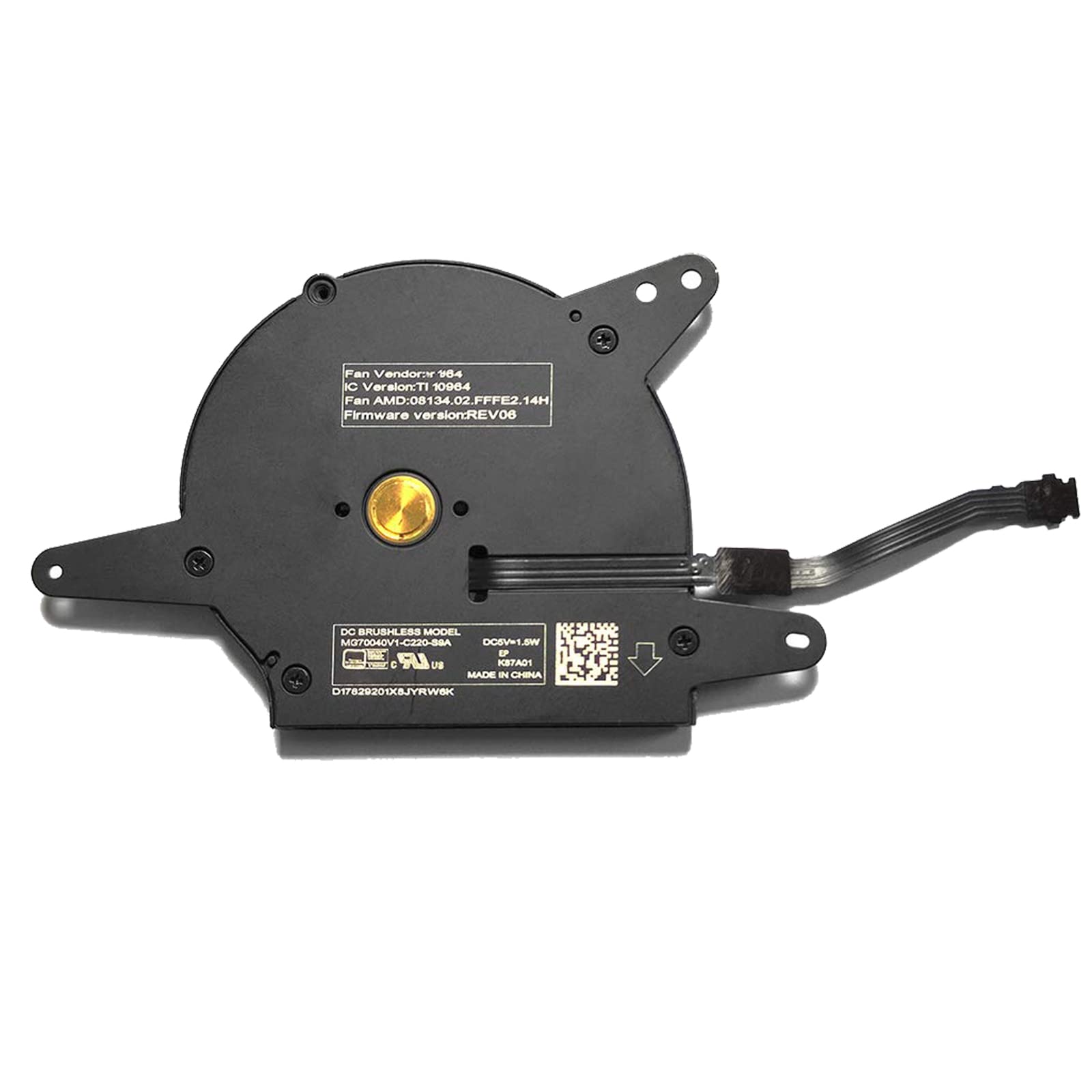 Willhom Cpu Cooling Fan Replacement For Macbook Air 13' Retina (Late 2018   Mid 2019) A1932, (Early 2020) A2179 And (Late 2020) A2337