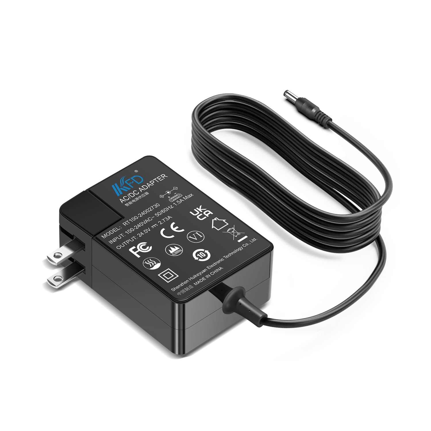 Kfd 24V Ac/Dc Adapter For Ultimea Poseidon D60 D50 U2520 U2500 Nova S50 S40 U2120 U2100 5.1/2.1 Channel Soundbar, Jbl Bar 3.1, D