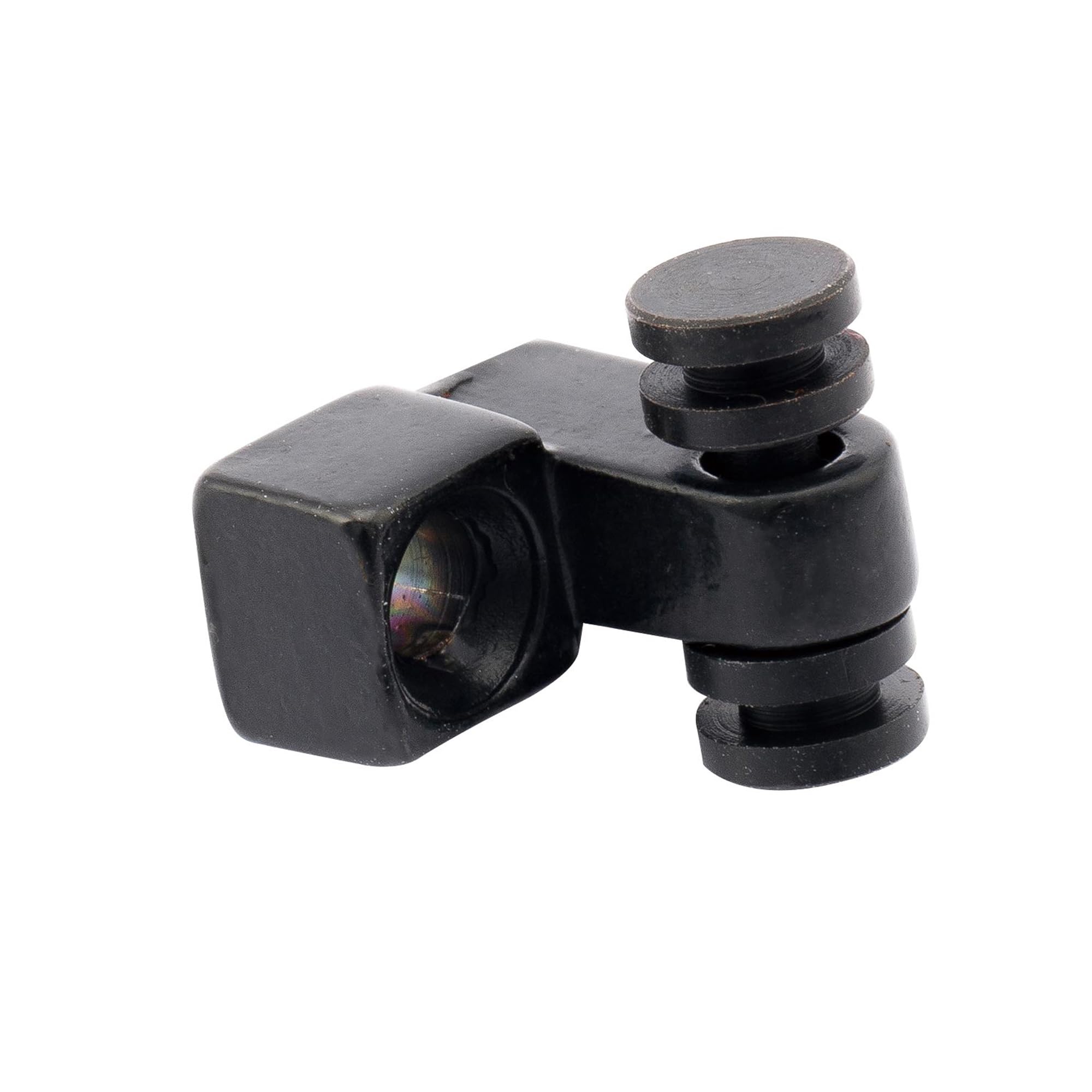 Musiclily Pro Metal Roller String Guides Trees Retainers For Strat Stratocaster Tele Telecaster Electric Guitar, Black (Set Of 2