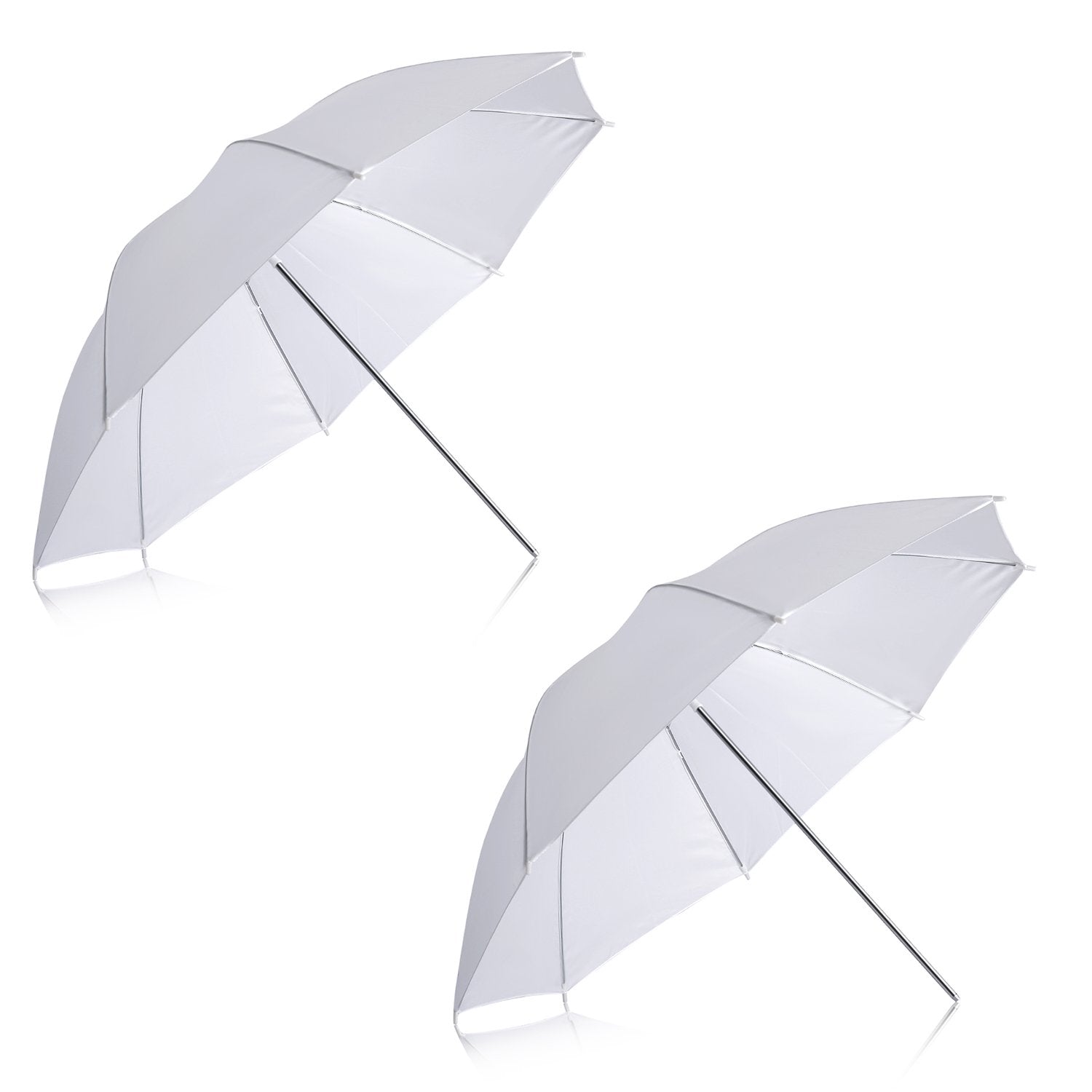 Neewer 2 Pack 33''/84Cm White Translucent Soft Umbrella For Photo And Video Studio Shooting