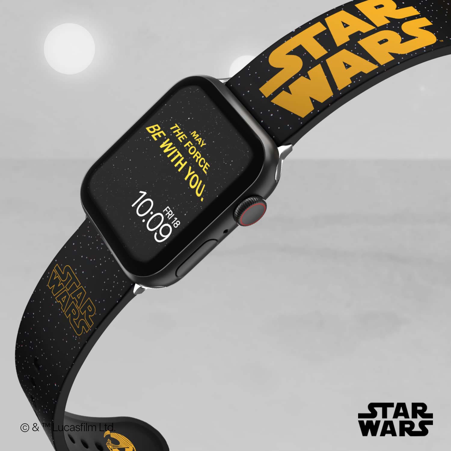 Star Wars   Galactic Smartwatch Band   Officially Licensed, Compatible With Every Size & Series Of Apple Watch (Watch Not Included)