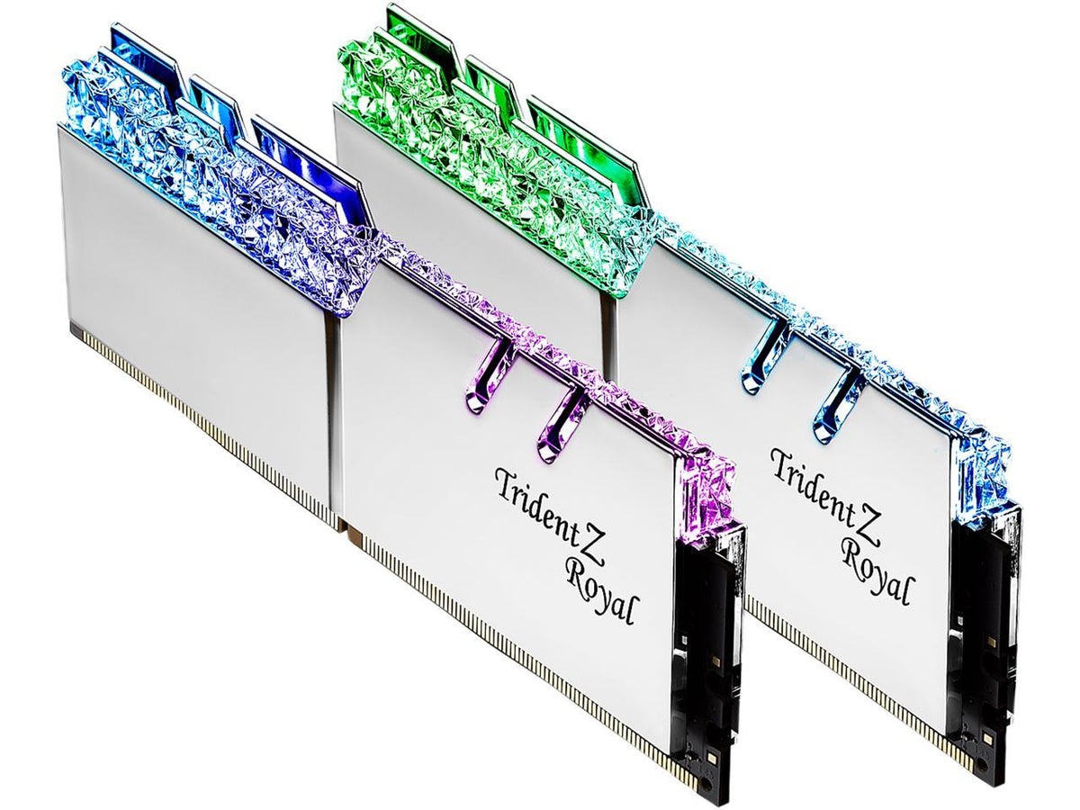 G.Skill Trident Z Royal Series (Intel Xmp) Ddr4 Ram 32Gb (2X16Gb) 3600Mt/S Cl19-20-20-40 1.35V Desktop Computer Memory Udimm - S