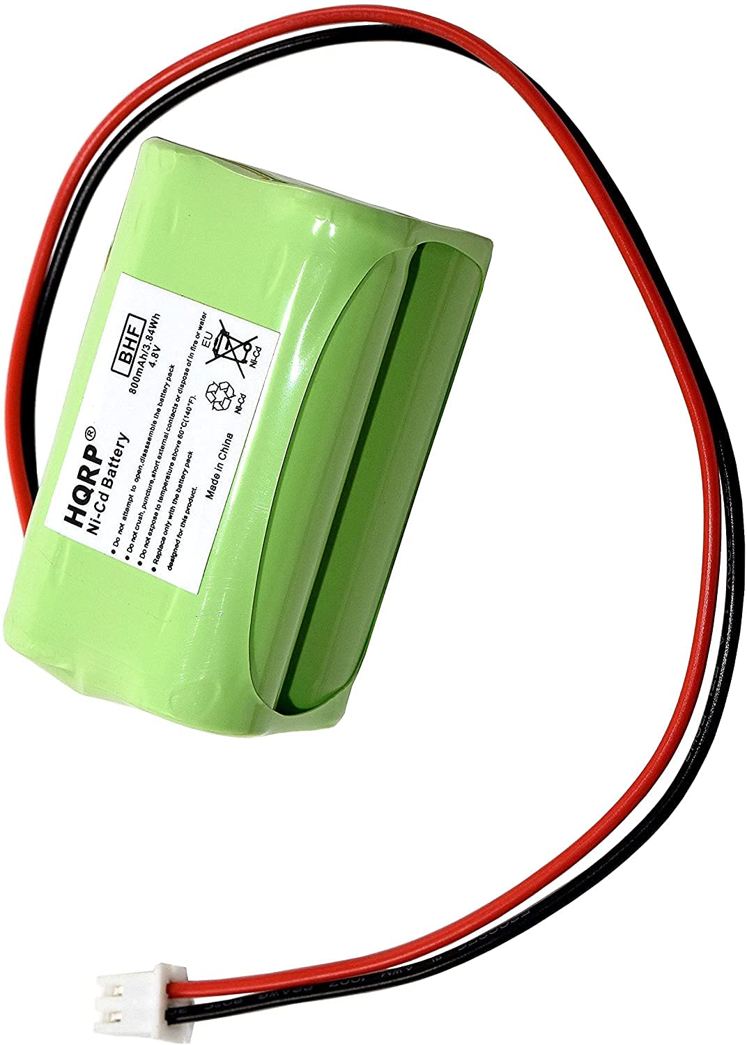 Hqrp 5 Pack 4.8V Backup Battery Compatible With D Aa650Bx4, E Xp2Rbw, Anic1117, D Aa500 Bl93Nc487 Bl93Nc484 Baa48R Bl93Nc487 Bl9