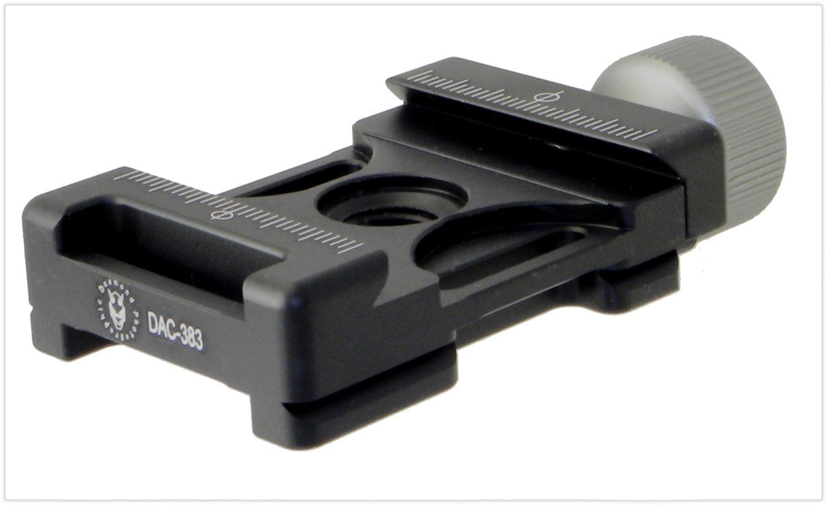Desmond Dac 383 38Mm Qr Clamp 3/8'' Screw Hole & 3 Strap Bosses & 1/4'' Bushing Adapter