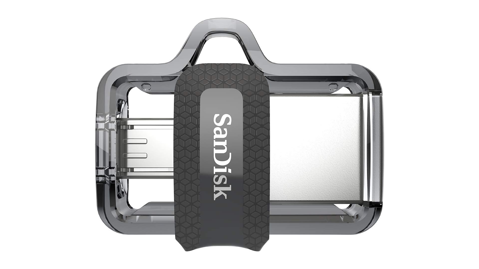 Sandisk 256Gb Ultra Dual Drive M3.0 For Android Devices And Computers - Microusb, Usb 3.0 - Sddd3-256G-G46, Black