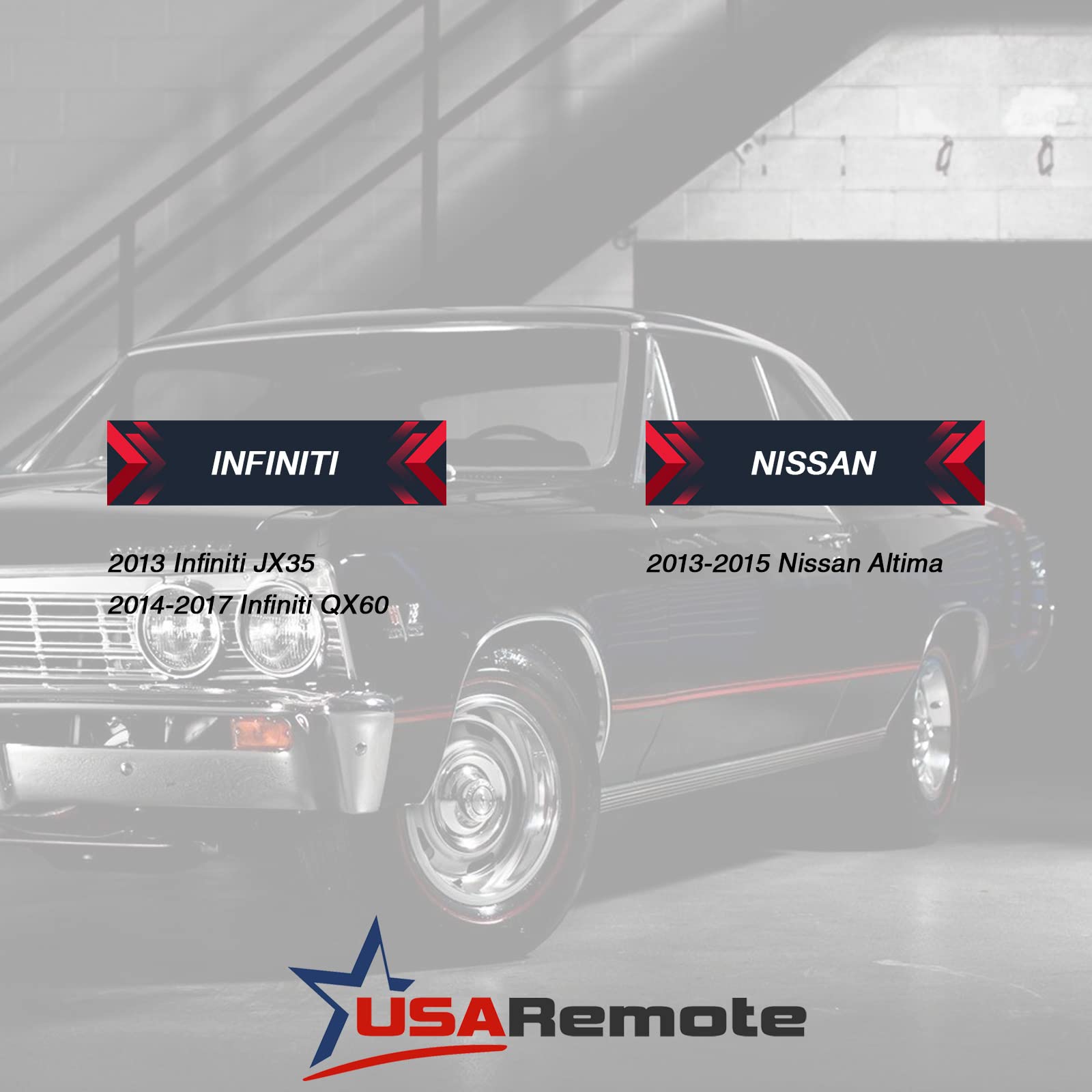 Smart Key Fob Keyless Entry Remote Fits 2013 2015 Nissan Altima / 2014 2016 Infiniti Qx60 / 2013 Infiniti Jx35 (Kr5S180144014),