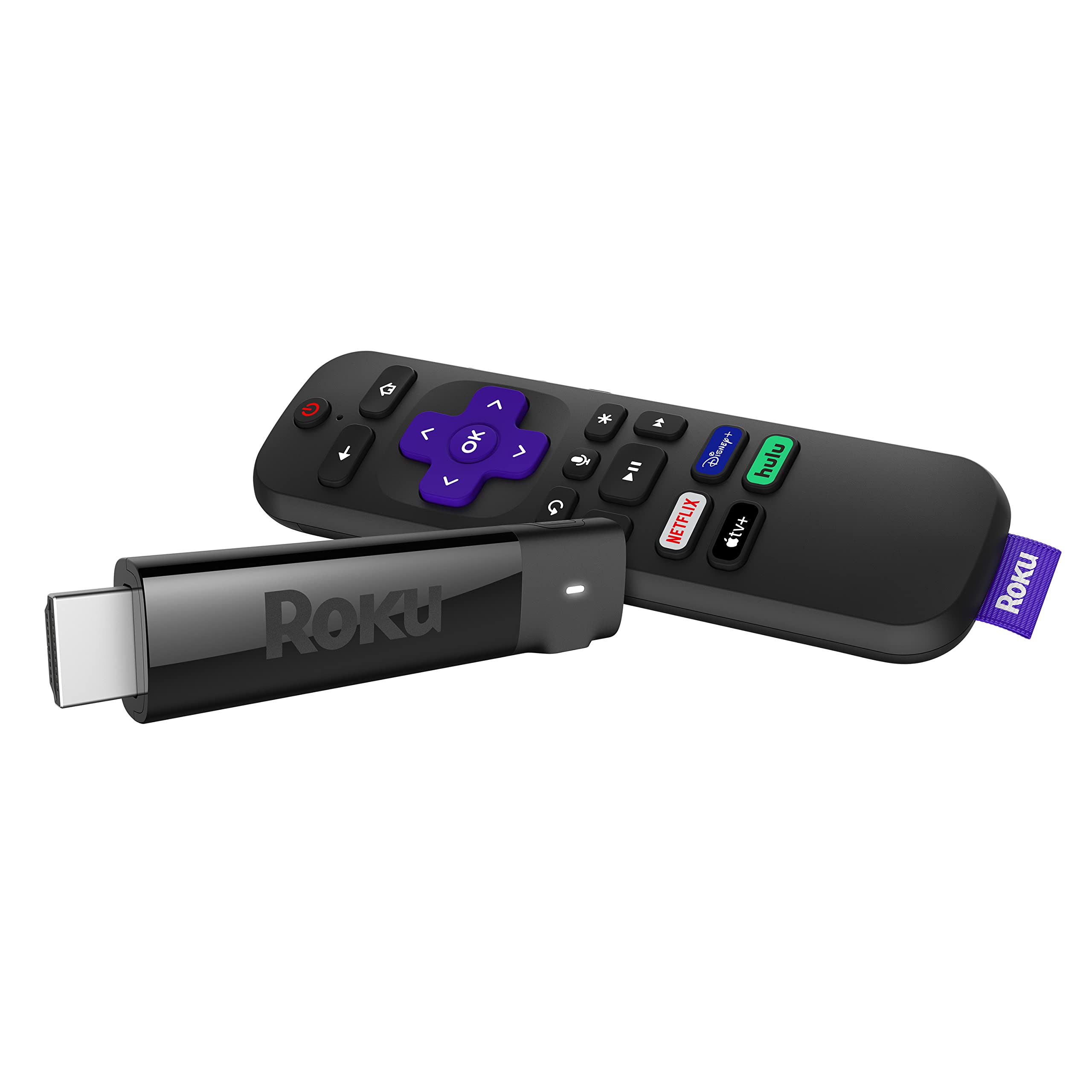 Roku Streaming Stick+ | Hd/4K/Hdr Streaming Device With Long Range Wireless And Roku Voice Remote With Tv Controls