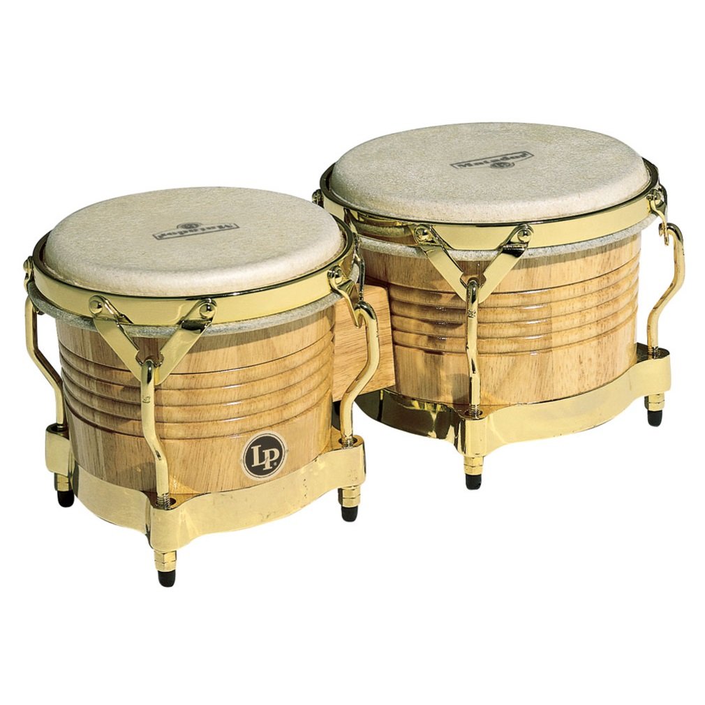 Lp Matador M201 Aw Wood Bongos (Natural, Gold)