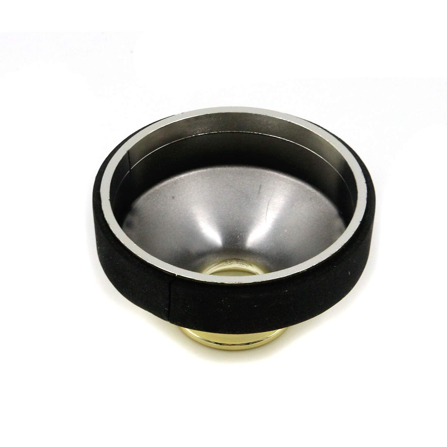 Farboat Alto Sax Mute Silencer Abs Lightweight Accessory For Alto Saxophone(Gold)