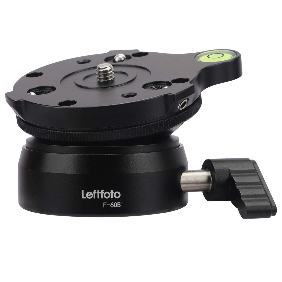 Tripod Leveling Base Half Ball Quick Tilted Up And Down 15 Degrees In Any Direction For Canon Nikon And Other Dslr Cameras Tripo
