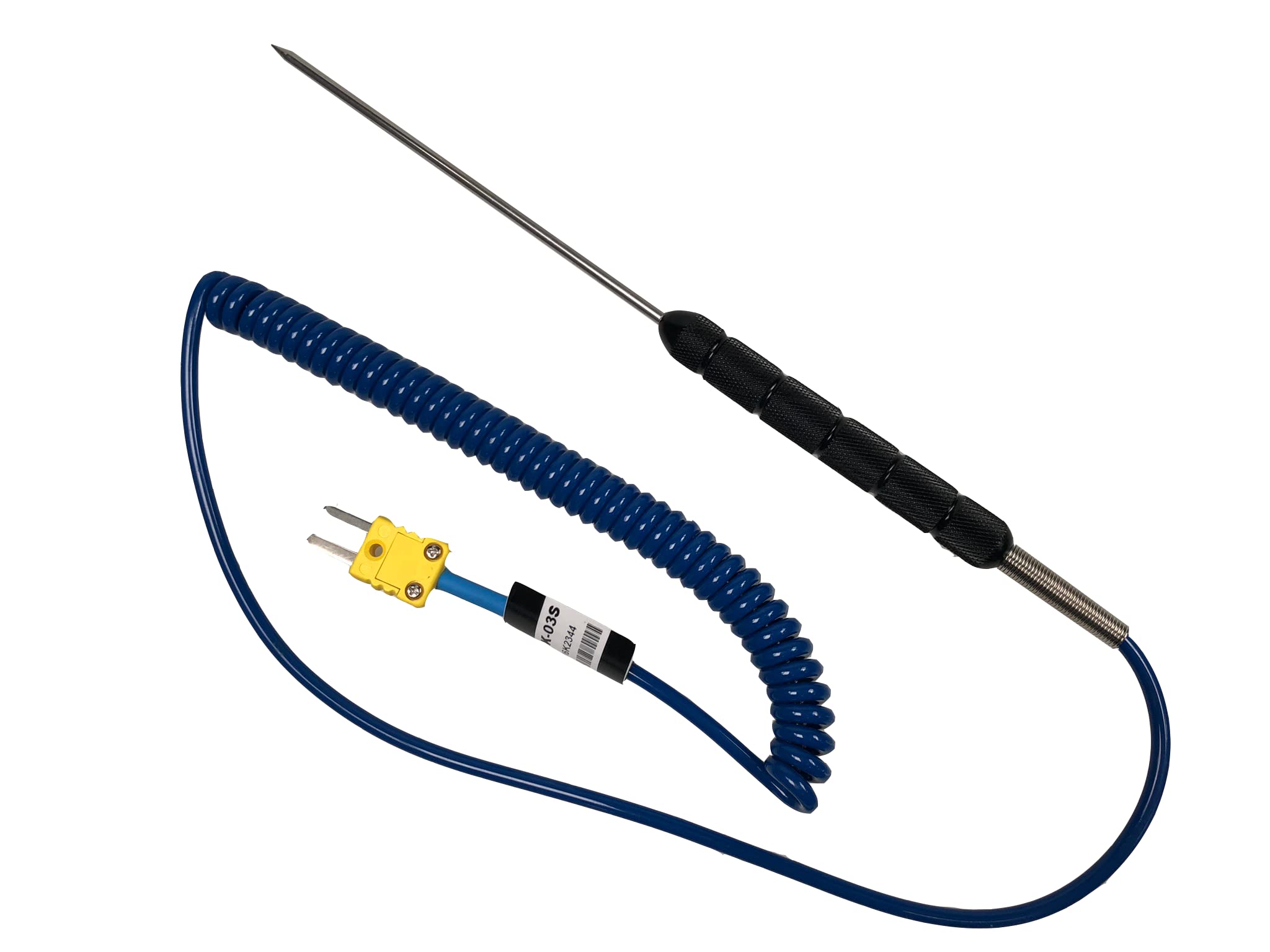 Tecpel Tpk 03S Thermocouple Probe, Type K, Immersion Probe 50? ~ 500?/ 58? ~932? Taiwan Made