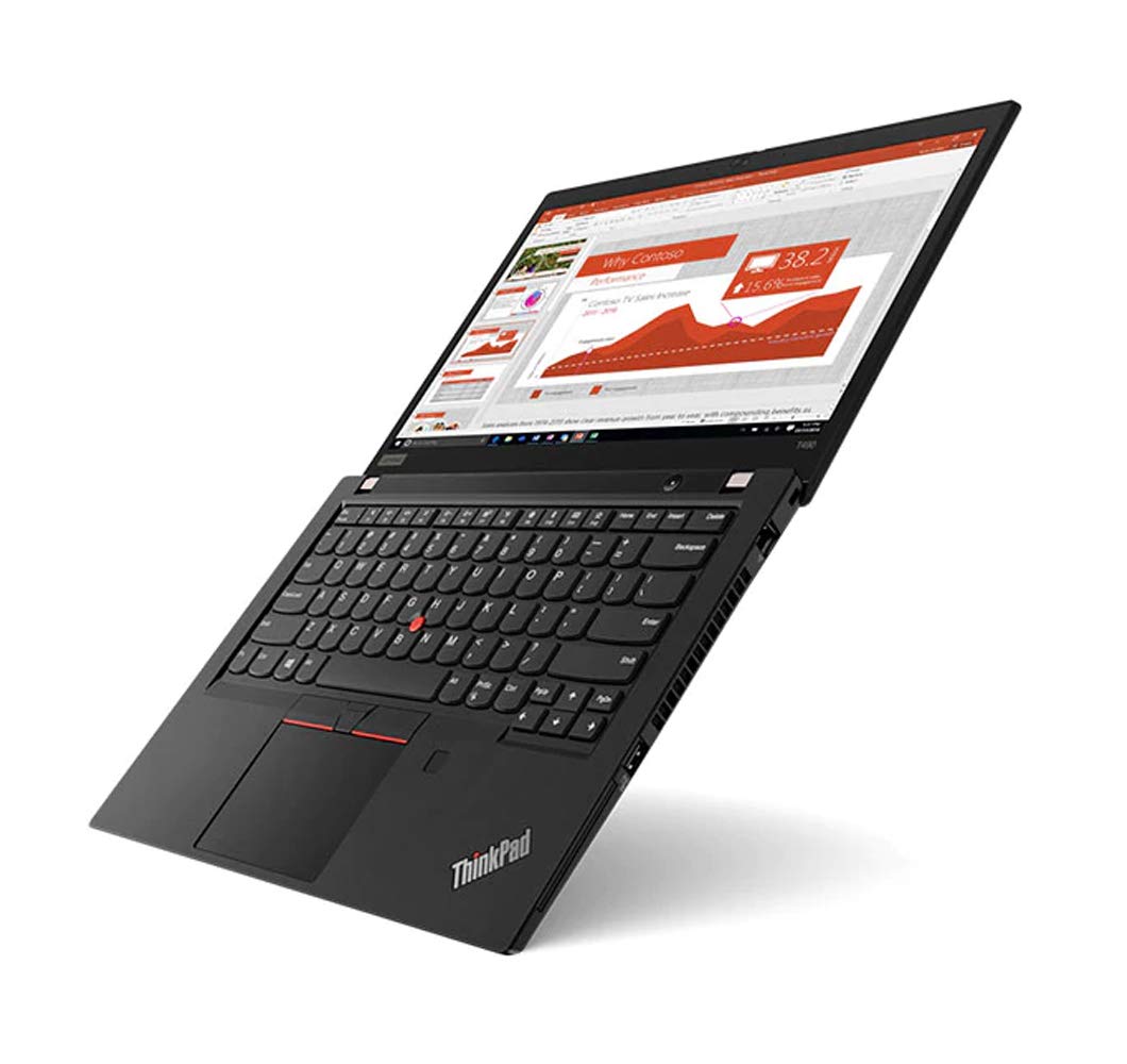 Lenovo Thinkpad T490 20N20032Us 14'' Notebook   1920 X 1080   Core I5 I5 8265U   8 Gb Ram   256 Gb Ssd   Glossy Black   Windows 